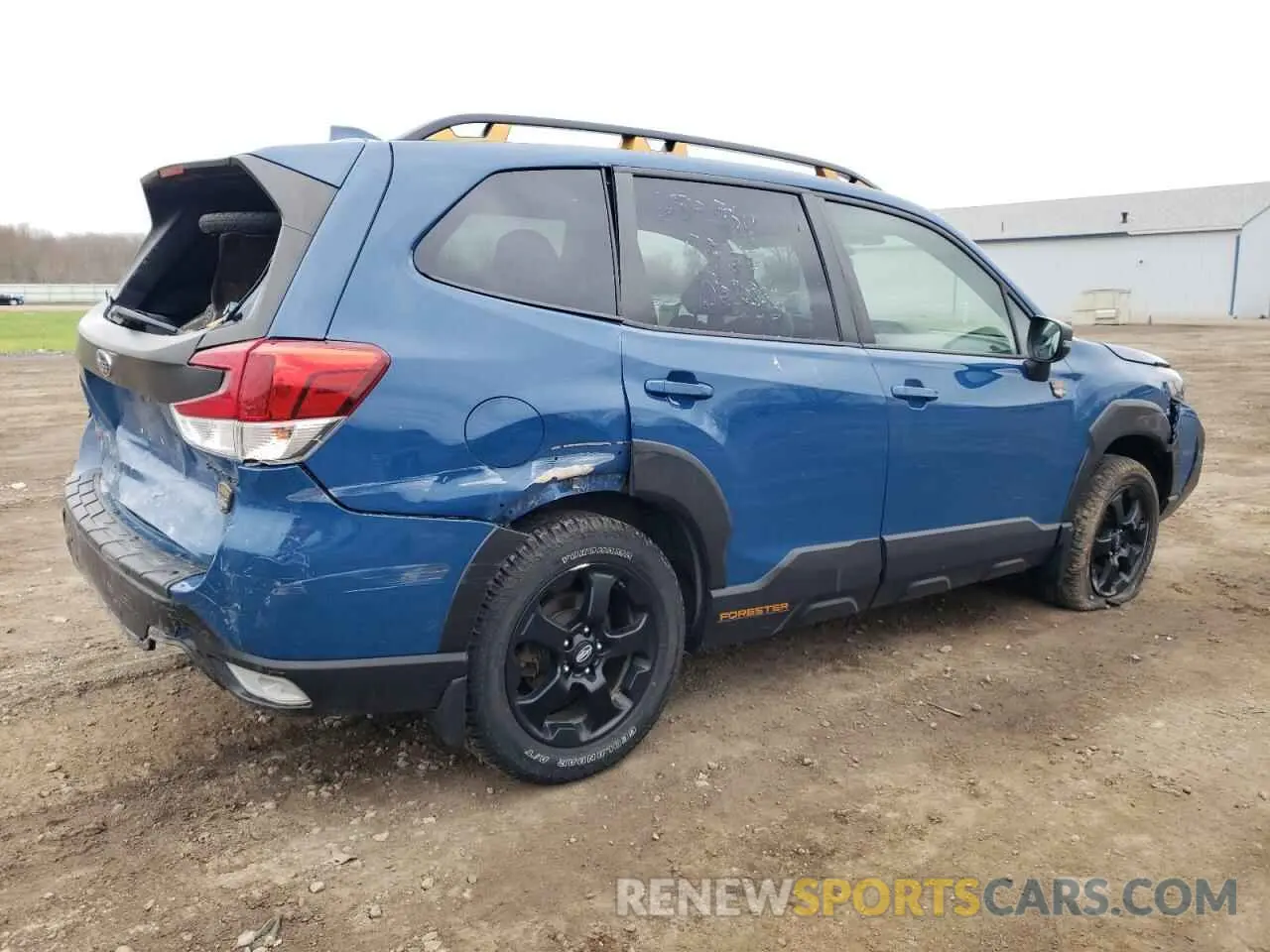 3 Фотография поврежденного автомобиля JF2SKAMC0NH444647 SUBARU FORESTER 2022
