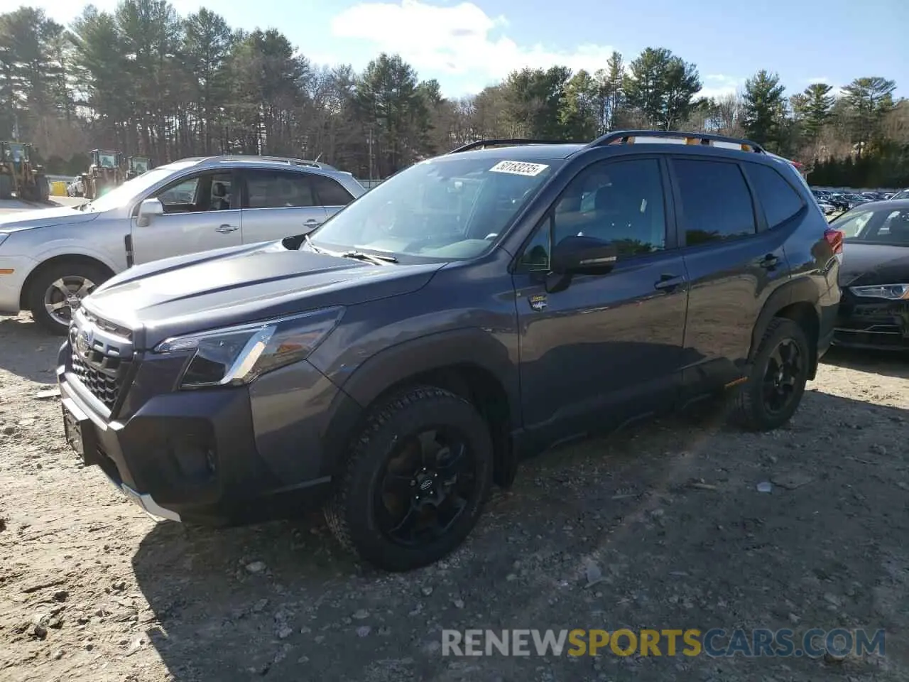 1 Photograph of a damaged car JF2SKAMC0NH502384 SUBARU FORESTER 2022