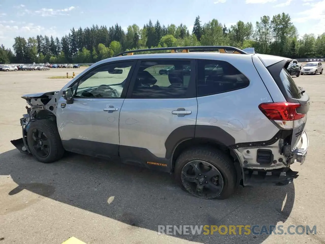 2 Photograph of a damaged car JF2SKAMC0NH529486 SUBARU FORESTER 2022