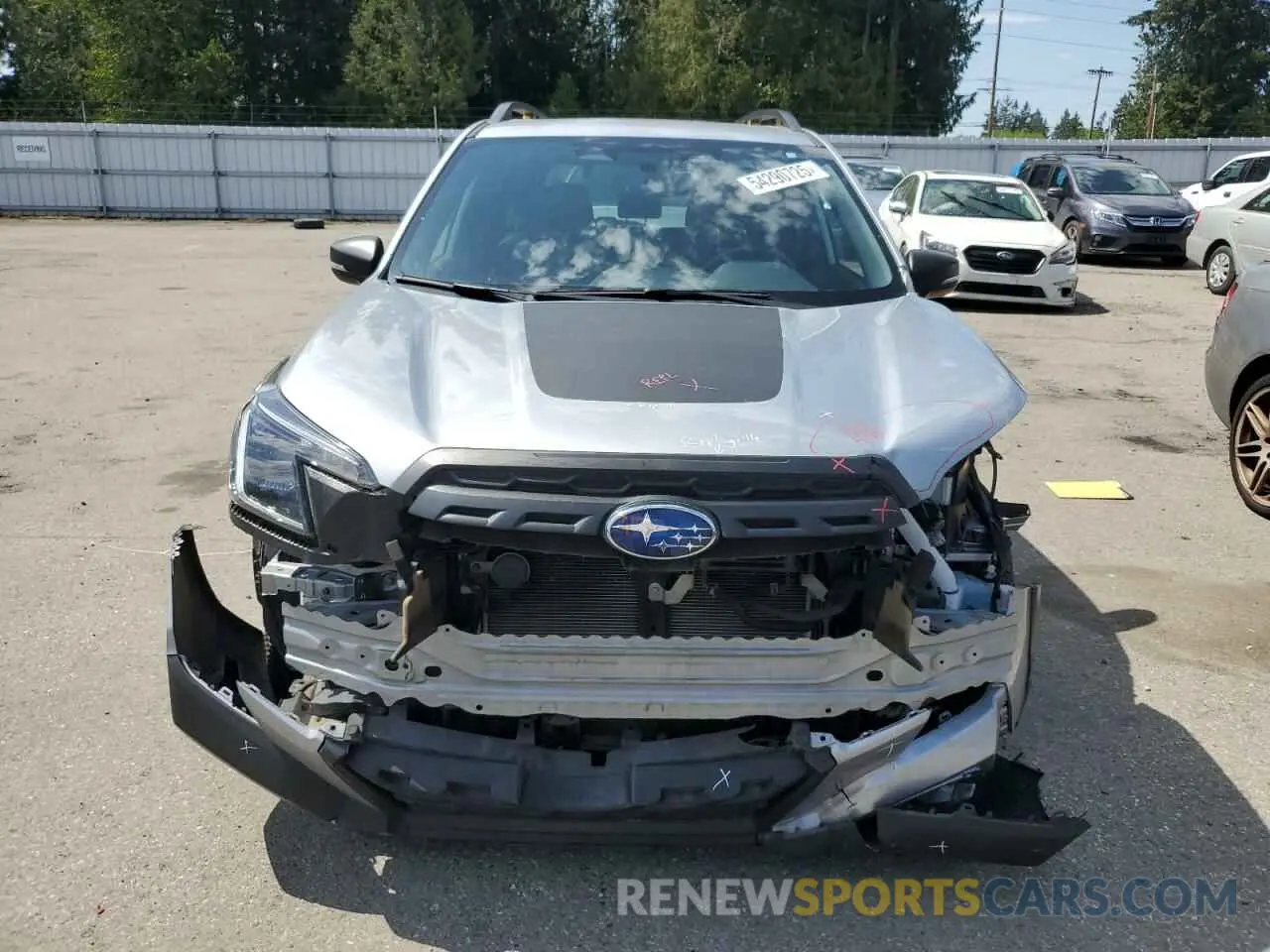 5 Photograph of a damaged car JF2SKAMC0NH529486 SUBARU FORESTER 2022