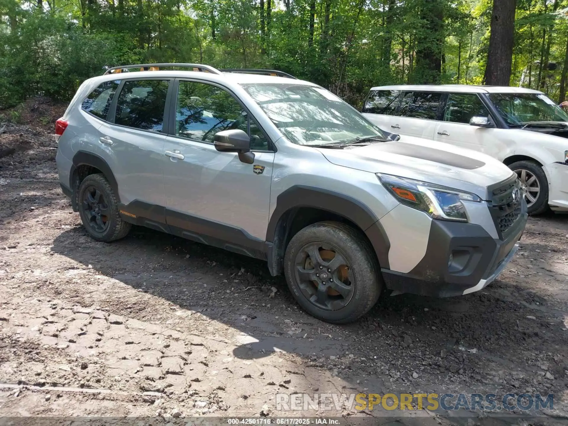 1 Photograph of a damaged car JF2SKAMC1NH405937 SUBARU FORESTER 2022