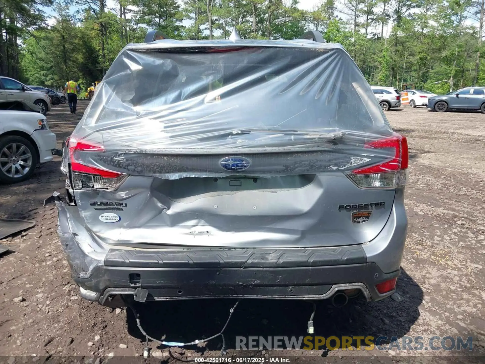 15 Photograph of a damaged car JF2SKAMC1NH405937 SUBARU FORESTER 2022