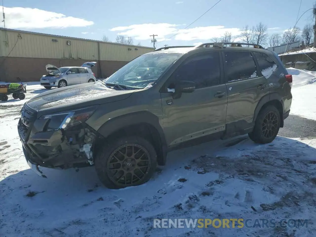 1 Photograph of a damaged car JF2SKAMC1NH430045 SUBARU FORESTER 2022