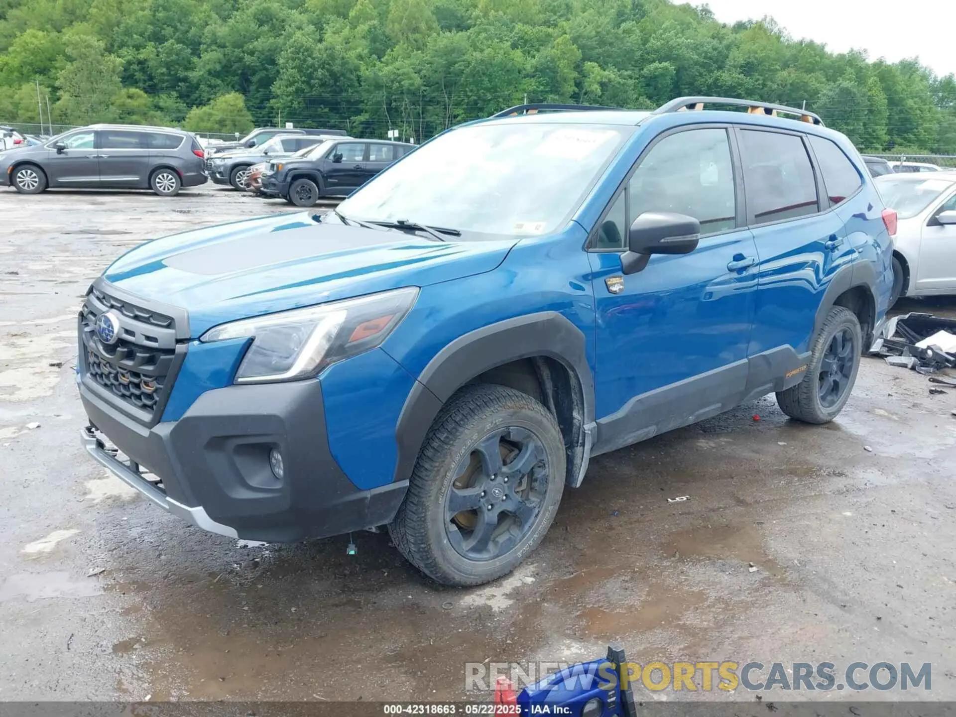 2 Фотография поврежденного автомобиля JF2SKAMC2NH436971 SUBARU FORESTER 2022