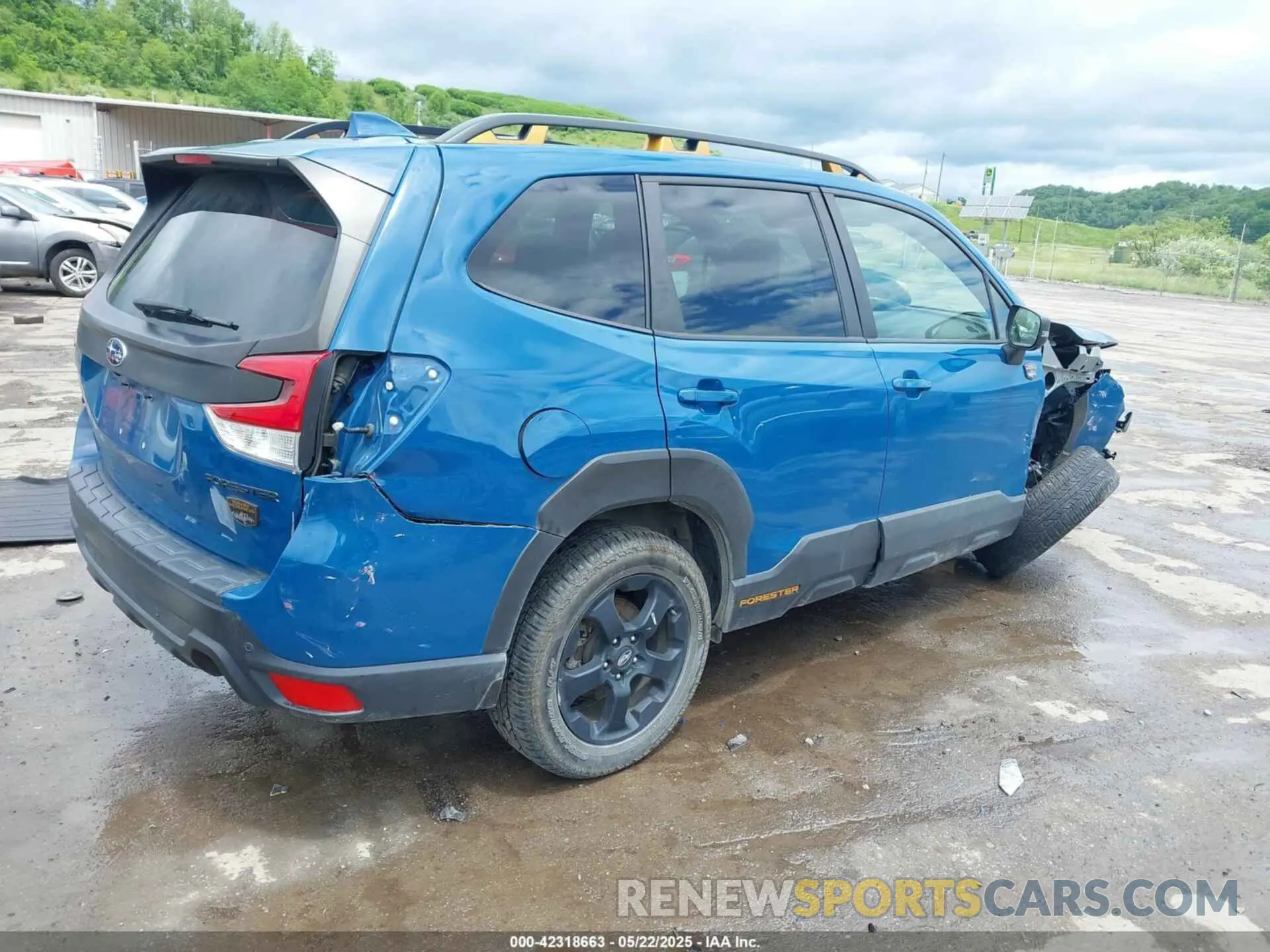 4 Фотография поврежденного автомобиля JF2SKAMC2NH436971 SUBARU FORESTER 2022