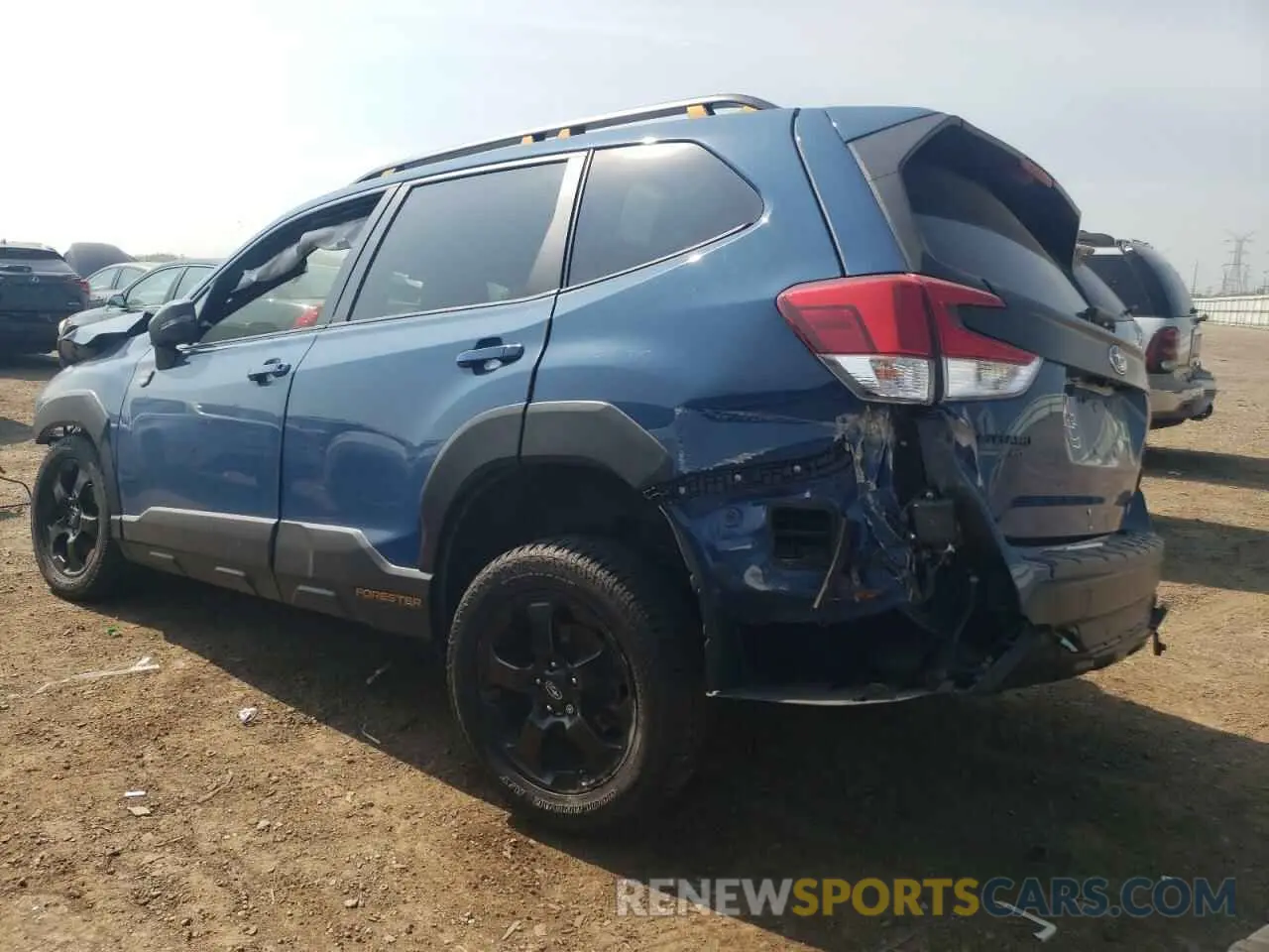 2 Photograph of a damaged car JF2SKAMC3NH470112 SUBARU FORESTER 2022