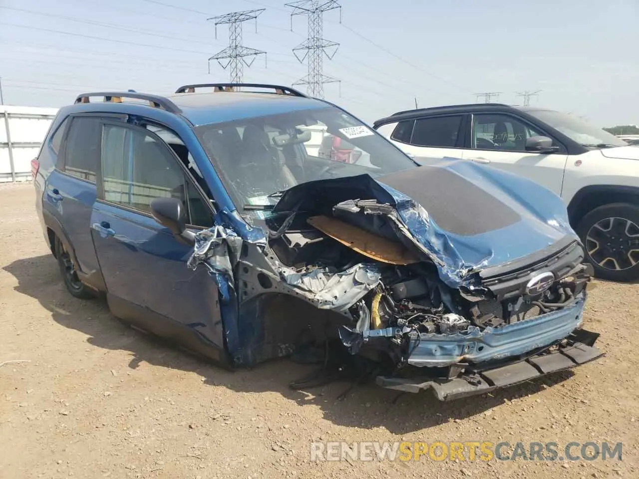 4 Photograph of a damaged car JF2SKAMC3NH470112 SUBARU FORESTER 2022