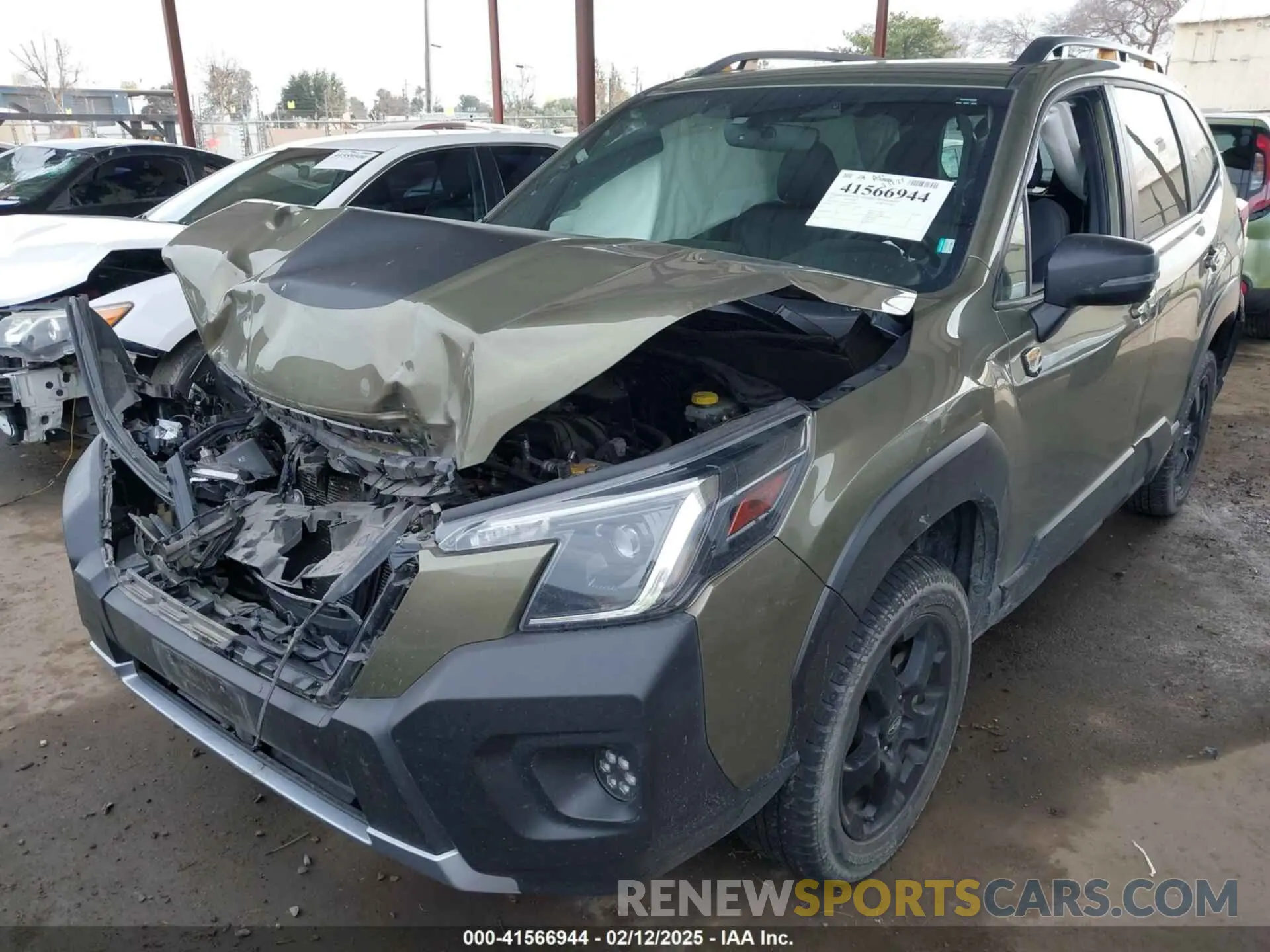 6 Photograph of a damaged car JF2SKAMC4NH421923 SUBARU FORESTER 2022
