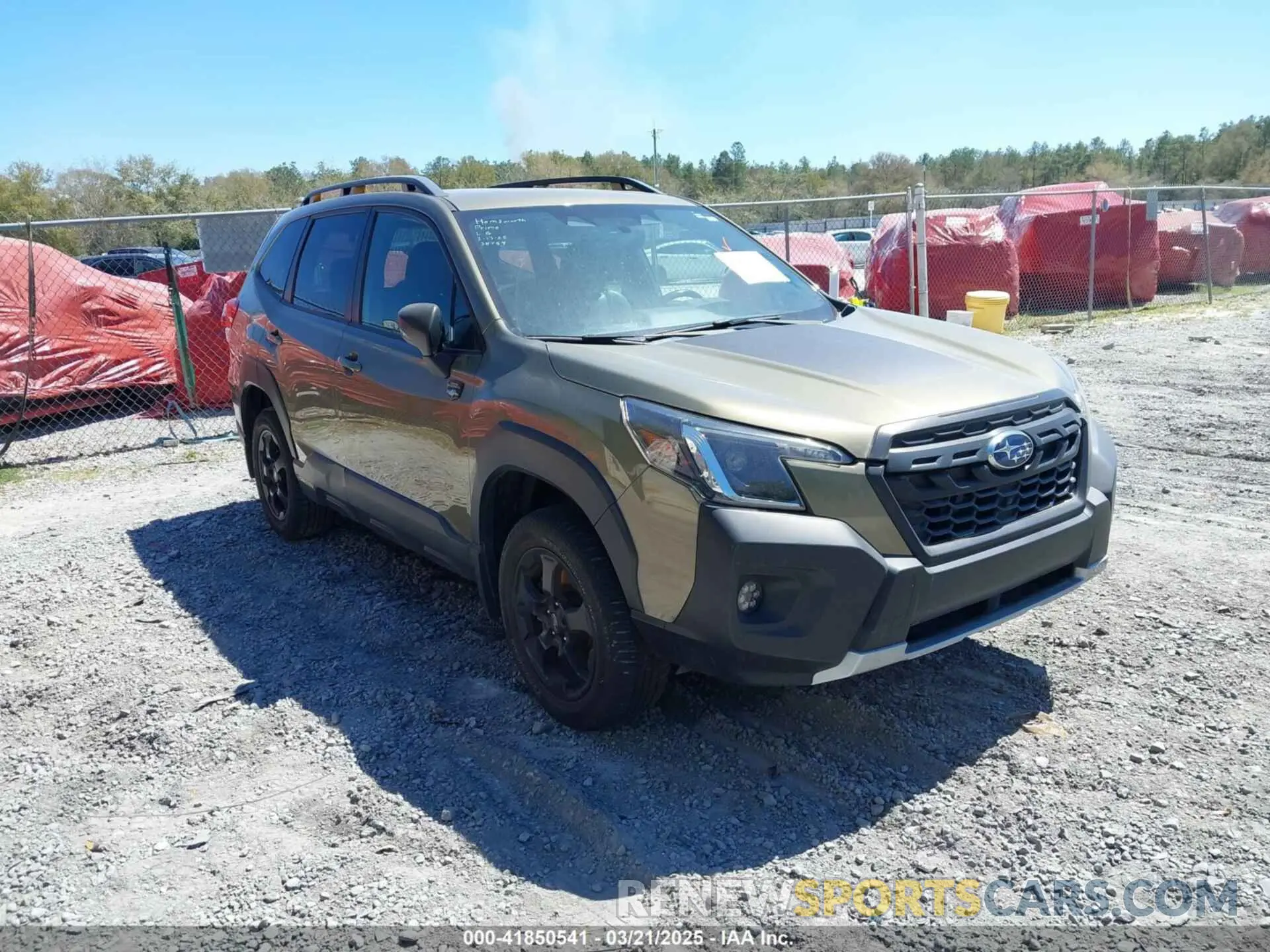 1 Photograph of a damaged car JF2SKAMC5NH401731 SUBARU FORESTER 2022