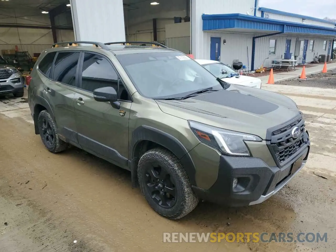 4 Фотография поврежденного автомобиля JF2SKAMC5NH406752 SUBARU FORESTER 2022