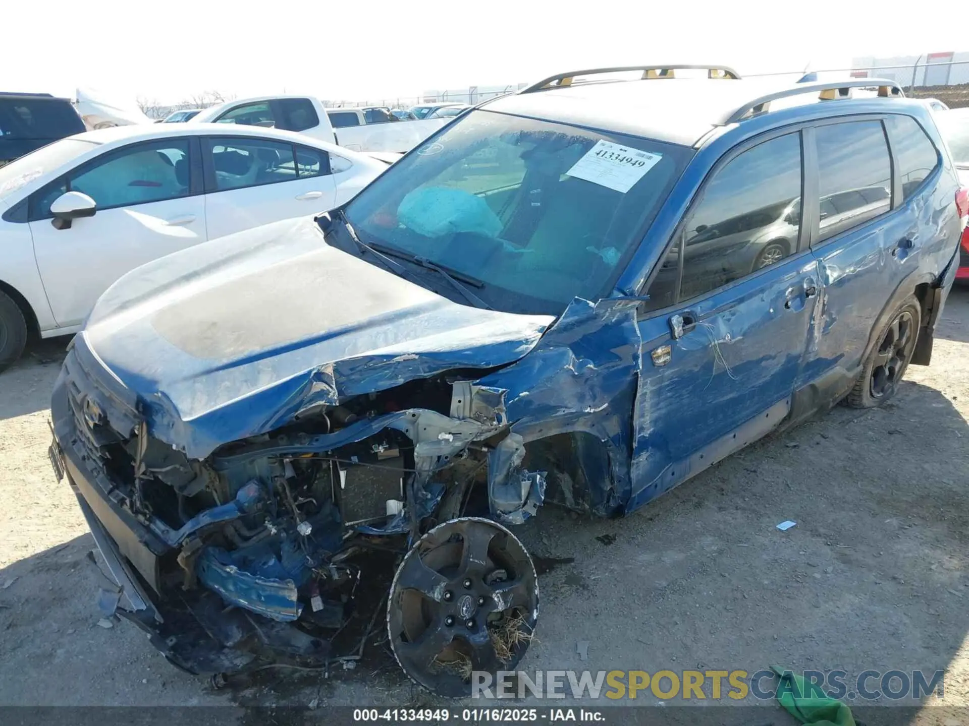 6 Photograph of a damaged car JF2SKAMC5NH426659 SUBARU FORESTER 2022