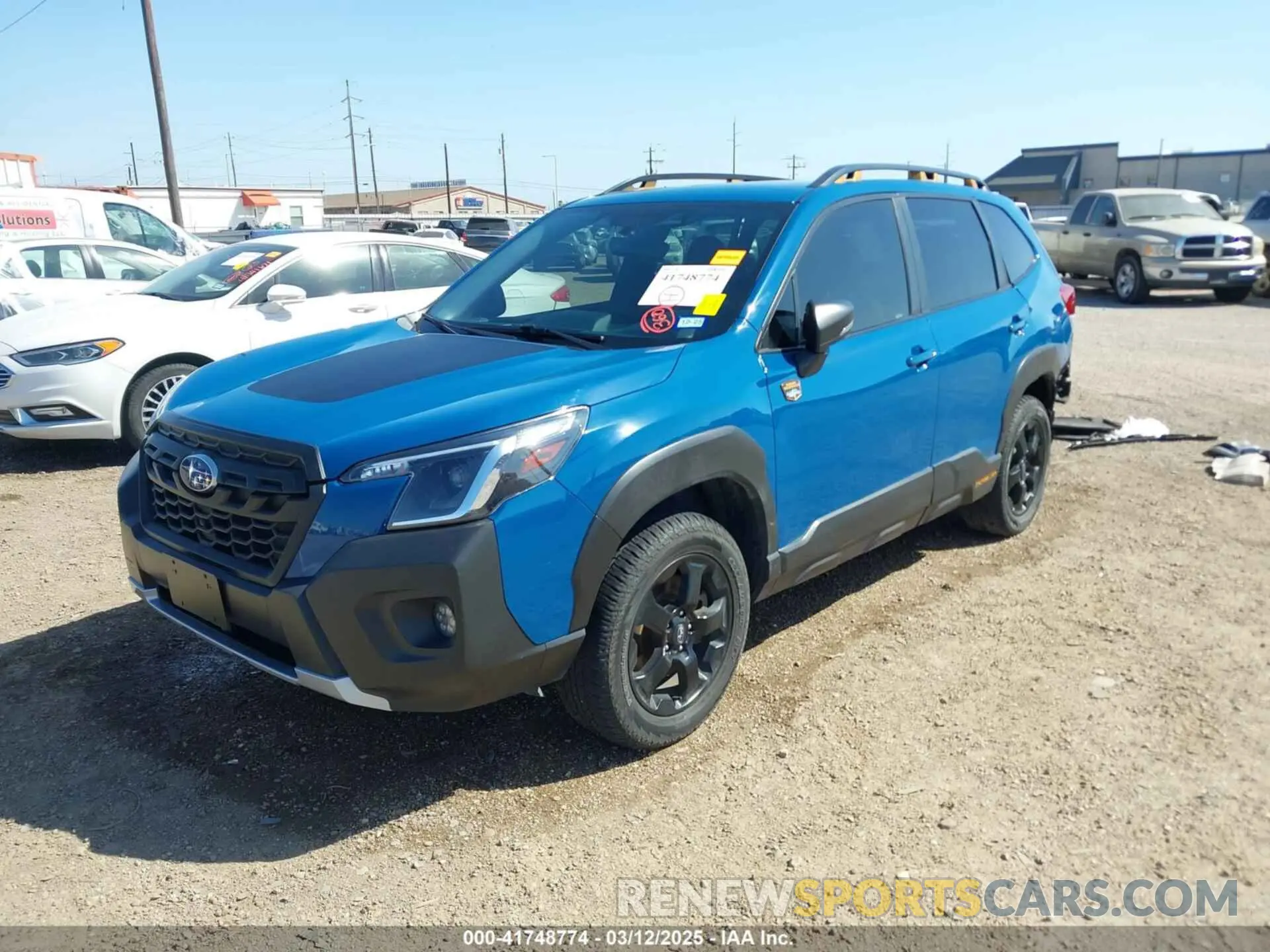2 Photograph of a damaged car JF2SKAMC5NH523392 SUBARU FORESTER 2022