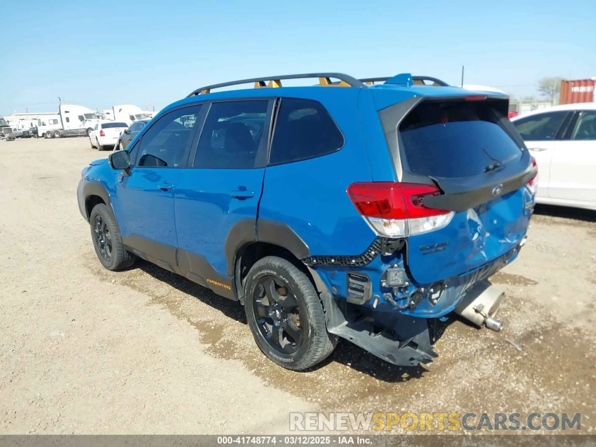 3 Photograph of a damaged car JF2SKAMC5NH523392 SUBARU FORESTER 2022