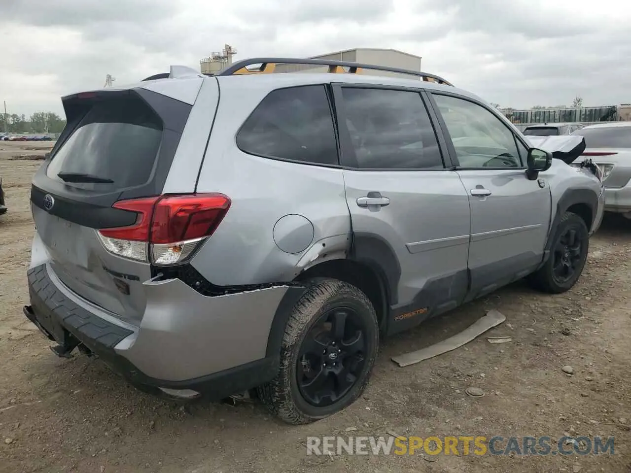 3 Photograph of a damaged car JF2SKAMC6NH458326 SUBARU FORESTER 2022