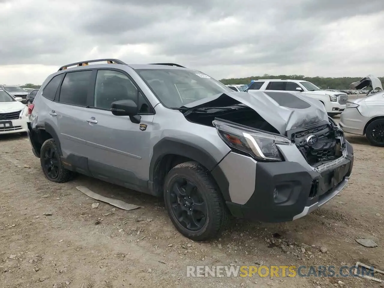 4 Photograph of a damaged car JF2SKAMC6NH458326 SUBARU FORESTER 2022
