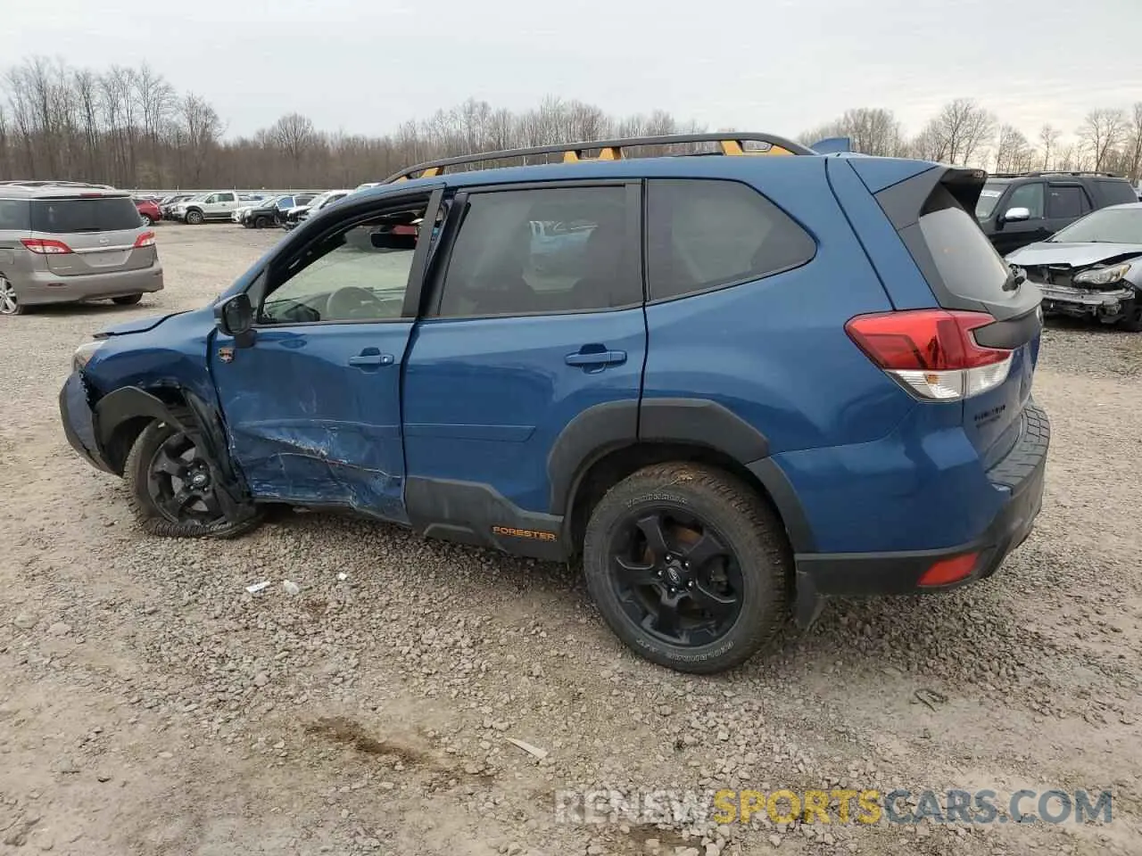 2 Photograph of a damaged car JF2SKAMC6NH513650 SUBARU FORESTER 2022