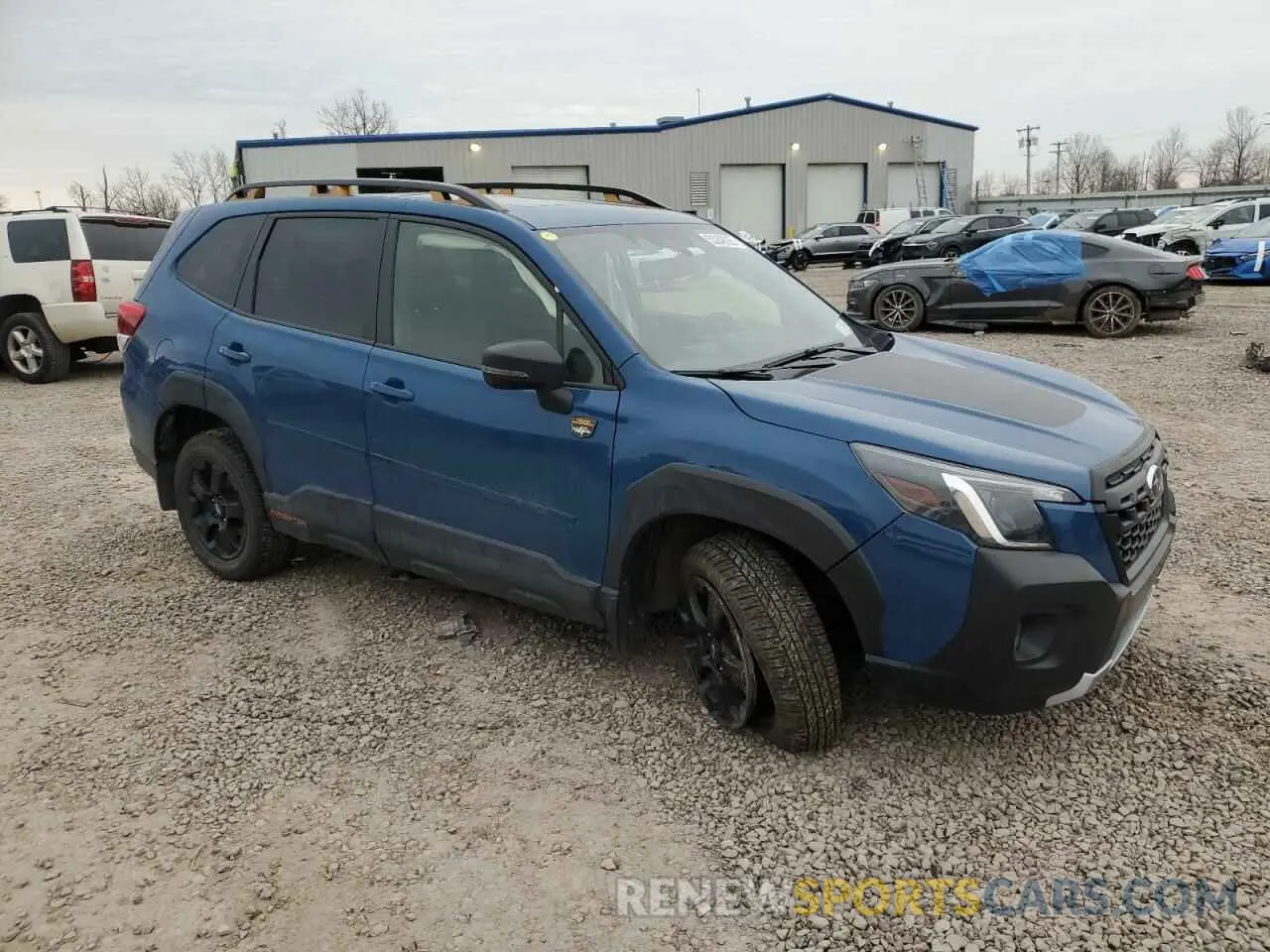 4 Photograph of a damaged car JF2SKAMC6NH513650 SUBARU FORESTER 2022