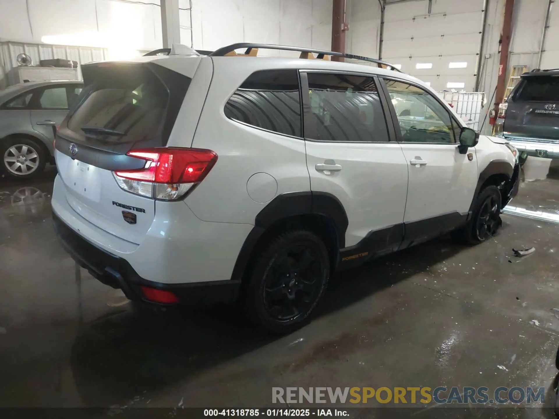 4 Фотография поврежденного автомобиля JF2SKAMC7NH430678 SUBARU FORESTER 2022