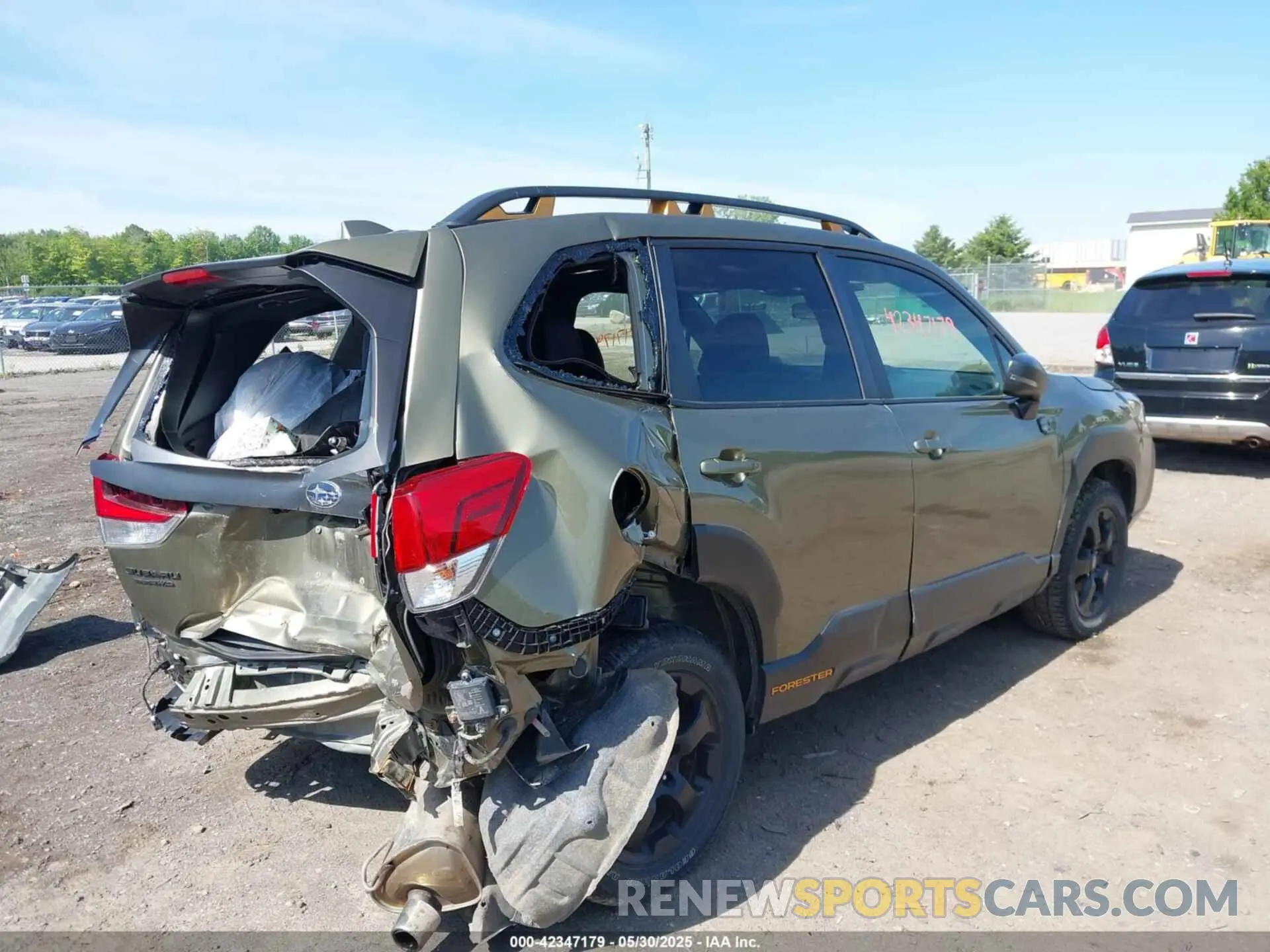 4 Photograph of a damaged car JF2SKAMC7NH510921 SUBARU FORESTER 2022