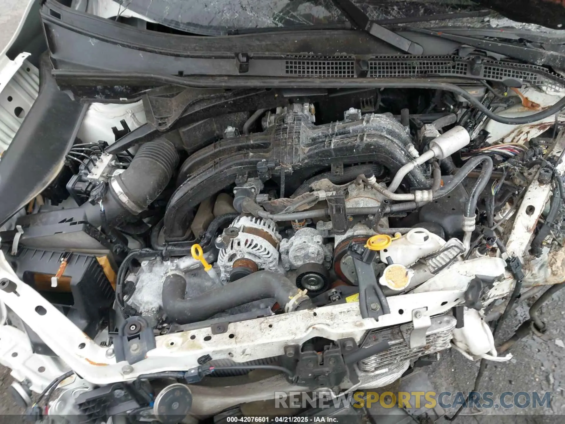 10 Photograph of a damaged car JF2SKAMC8NH403196 SUBARU FORESTER 2022