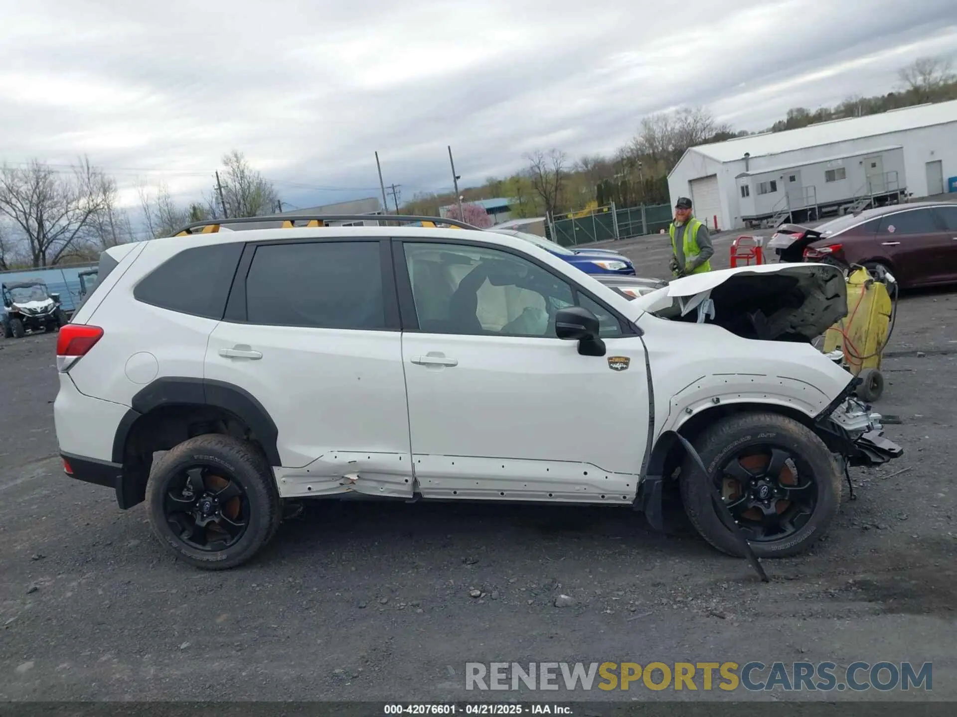 12 Photograph of a damaged car JF2SKAMC8NH403196 SUBARU FORESTER 2022