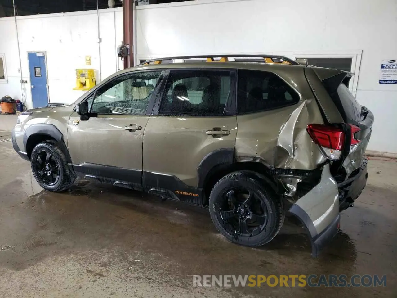 2 Photograph of a damaged car JF2SKAMC8NH403277 SUBARU FORESTER 2022