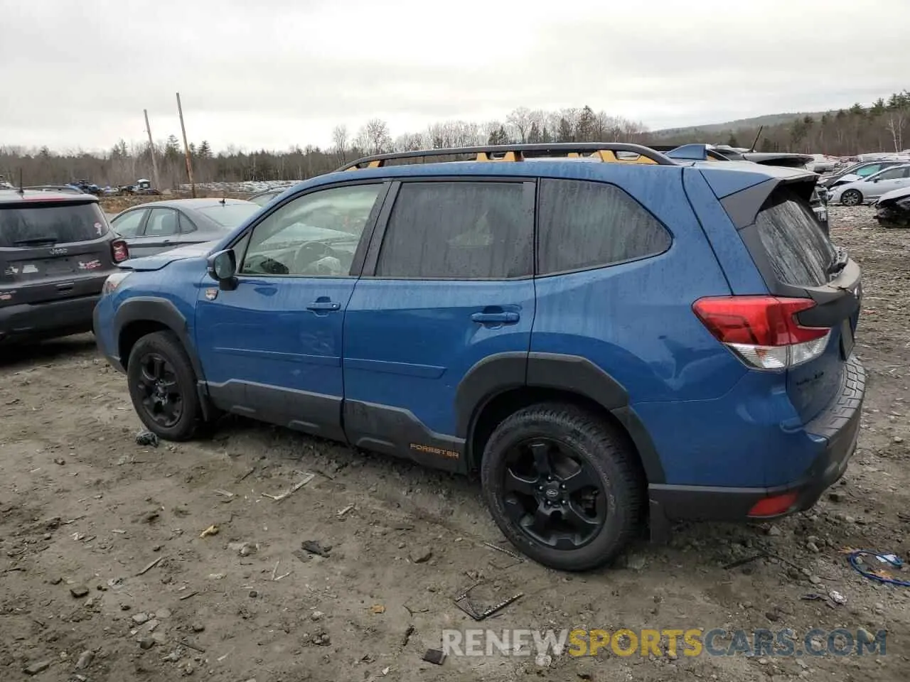 2 Photograph of a damaged car JF2SKAMC8NH480070 SUBARU FORESTER 2022