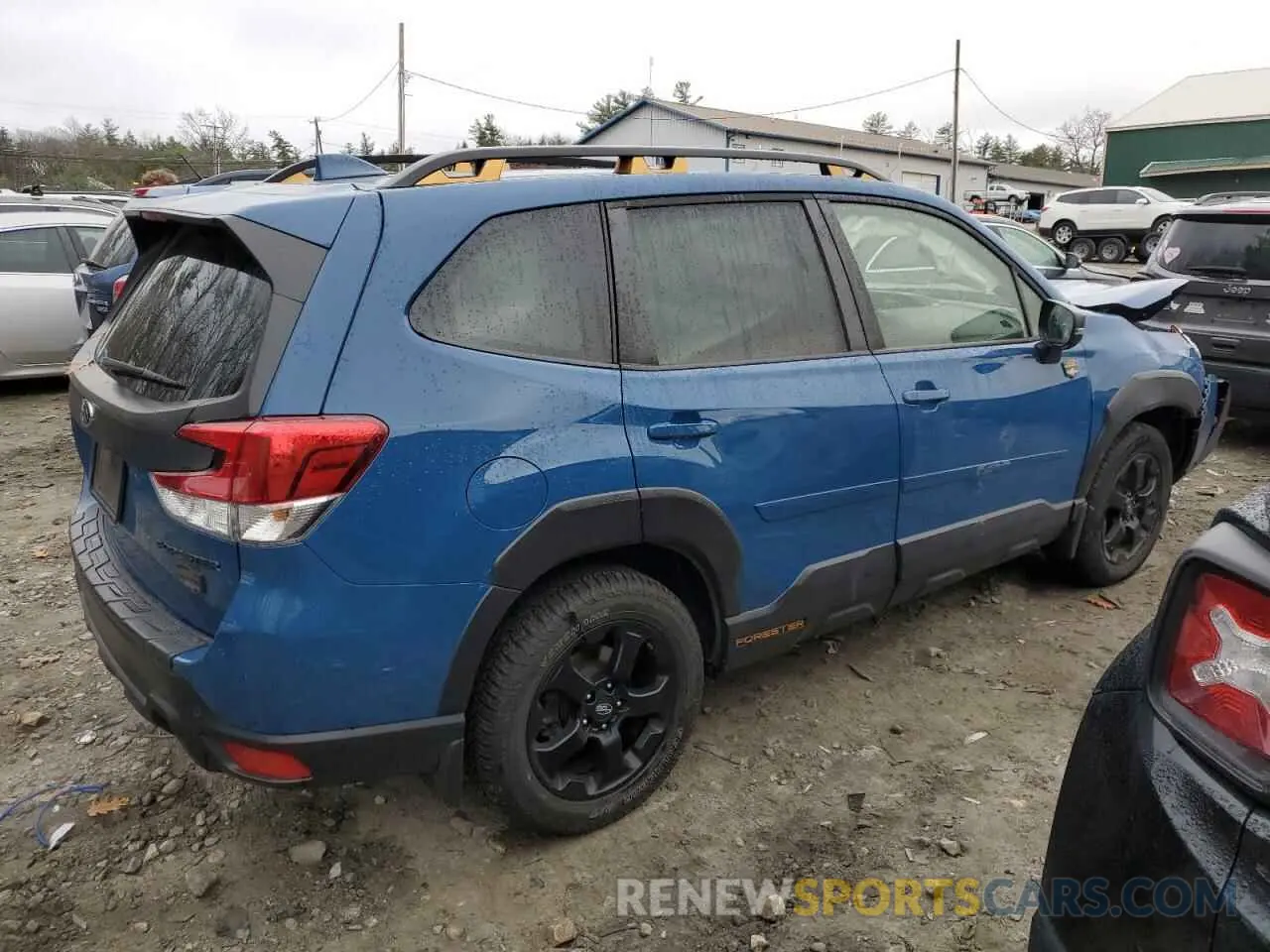 3 Photograph of a damaged car JF2SKAMC8NH480070 SUBARU FORESTER 2022