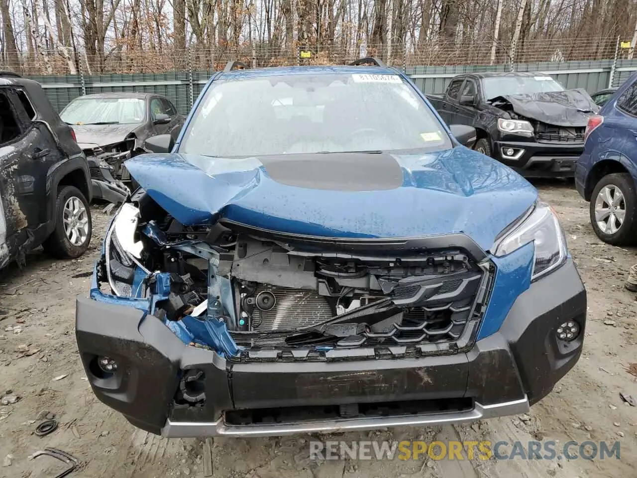 5 Photograph of a damaged car JF2SKAMC8NH480070 SUBARU FORESTER 2022