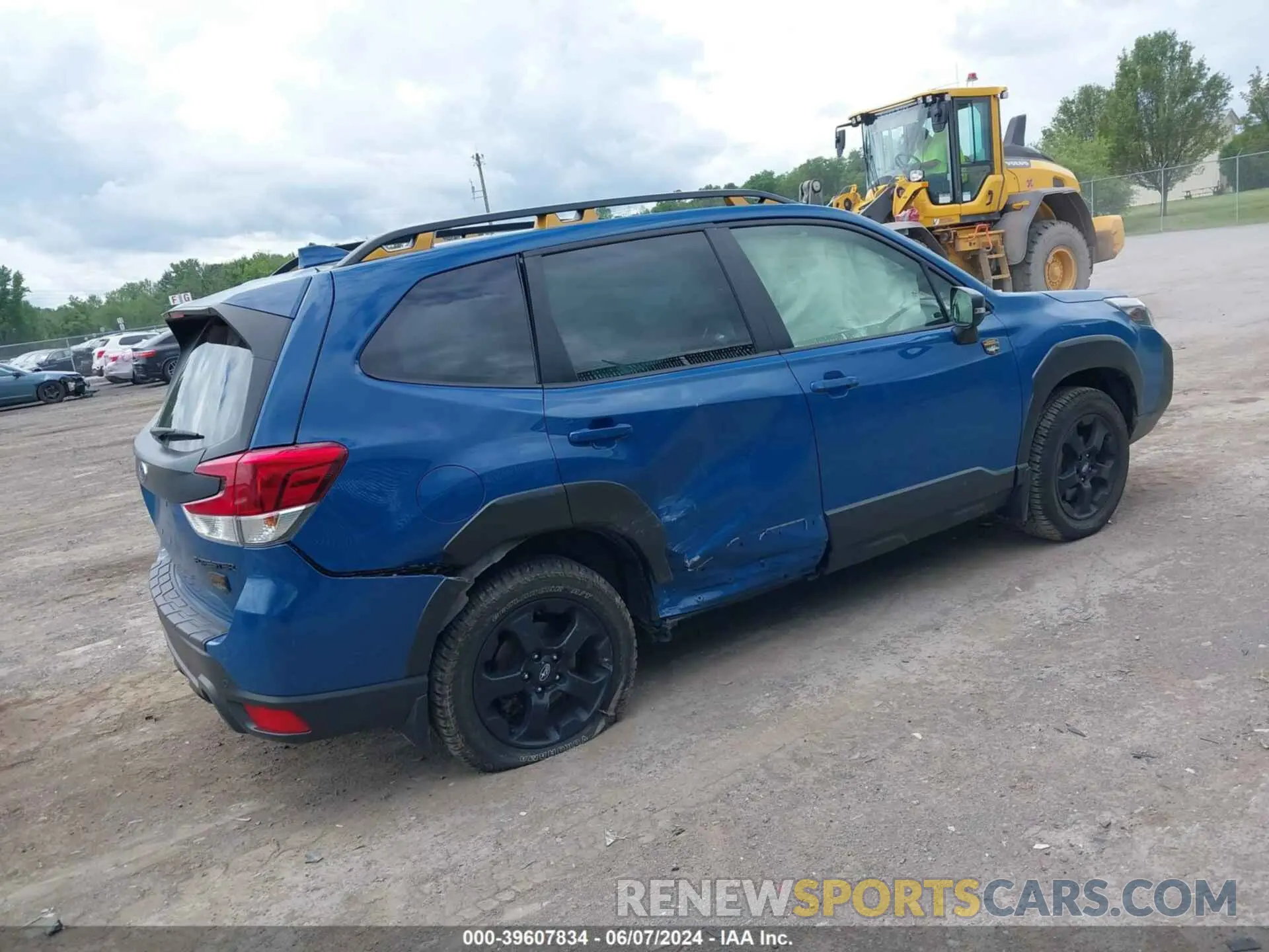 4 Фотография поврежденного автомобиля JF2SKAMC8NH529414 SUBARU FORESTER 2022