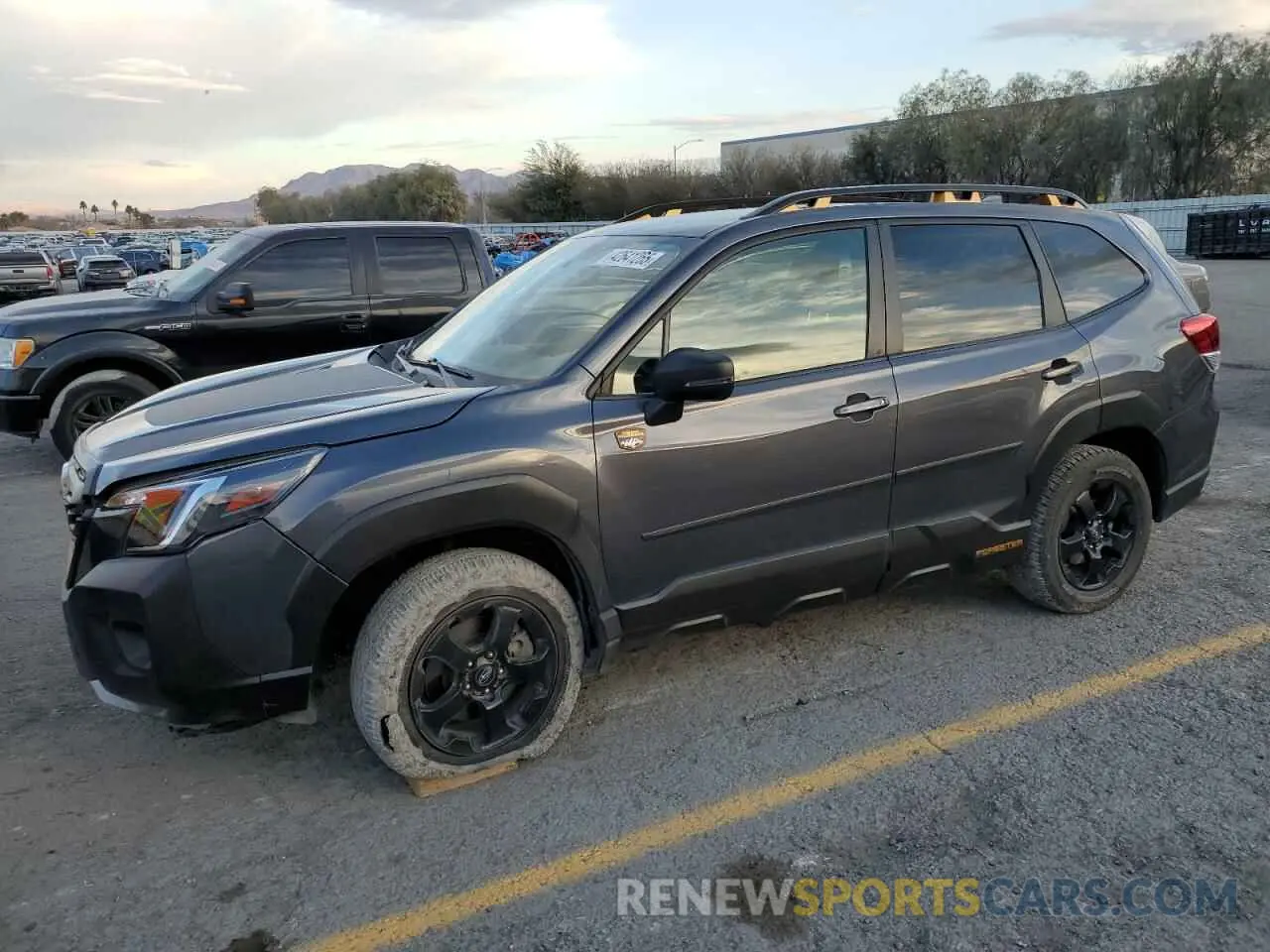 1 Фотография поврежденного автомобиля JF2SKAMC9NH418872 SUBARU FORESTER 2022