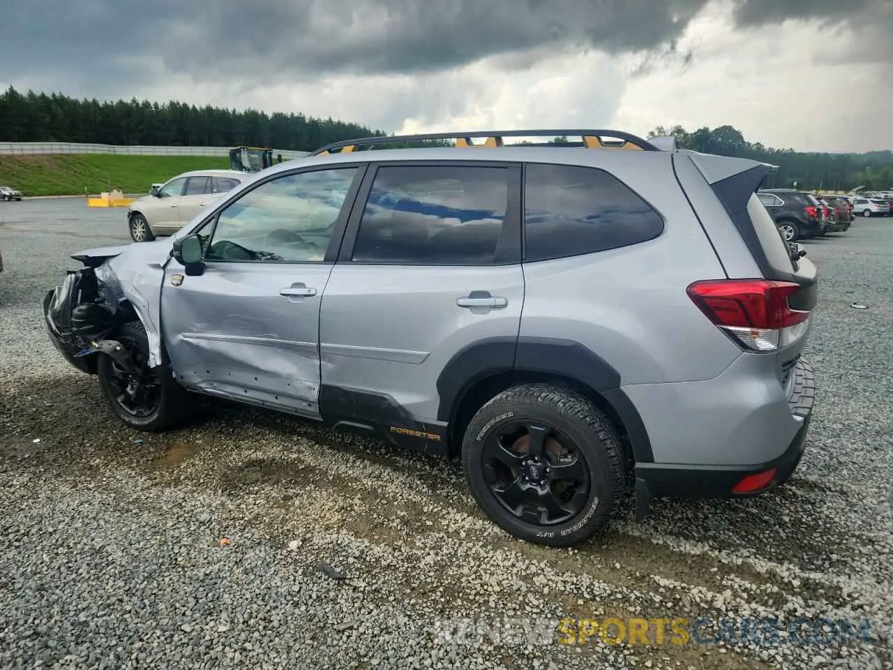 2 Photograph of a damaged car JF2SKAMC9NH458949 SUBARU FORESTER 2022