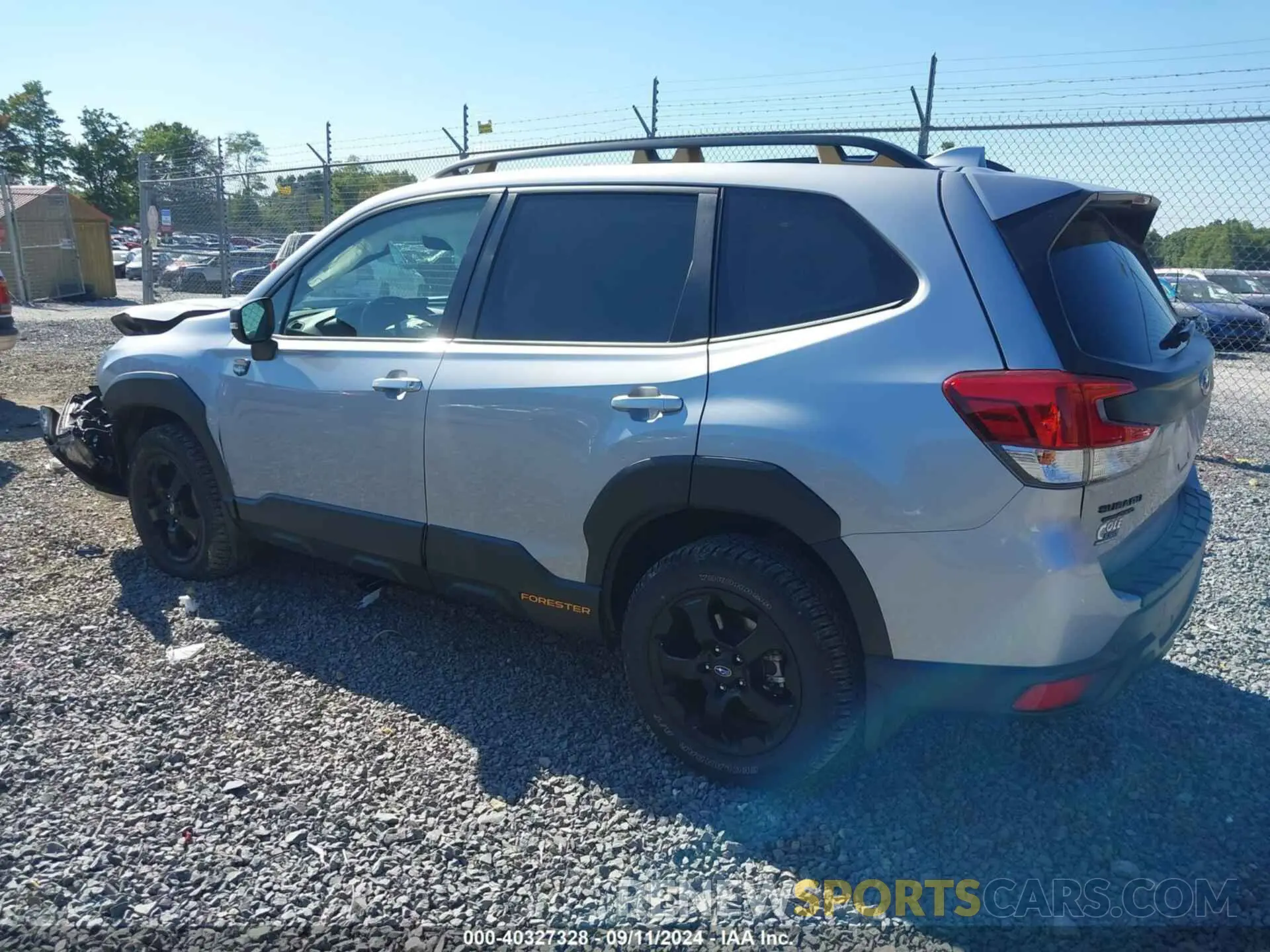 3 Фотография поврежденного автомобиля JF2SKAMCXNH463982 SUBARU FORESTER 2022