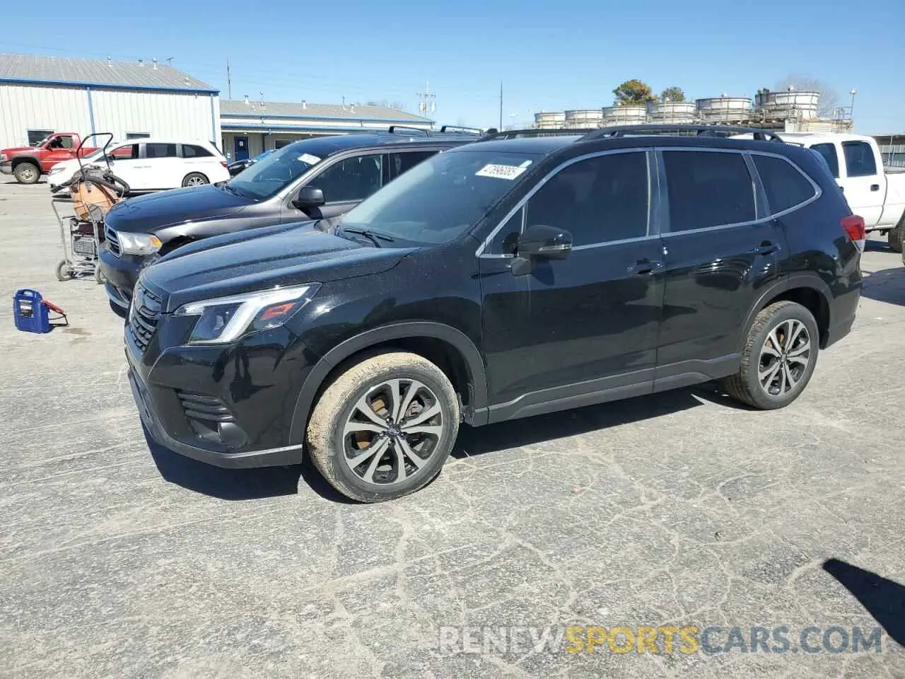 1 Photograph of a damaged car JF2SKANC6NH430329 SUBARU FORESTER 2022