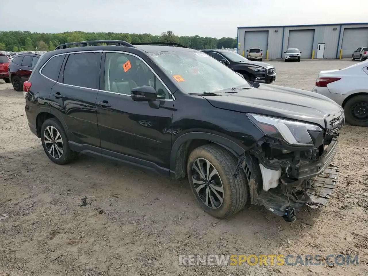4 Photograph of a damaged car JF2SKANC7NH411885 SUBARU FORESTER 2022