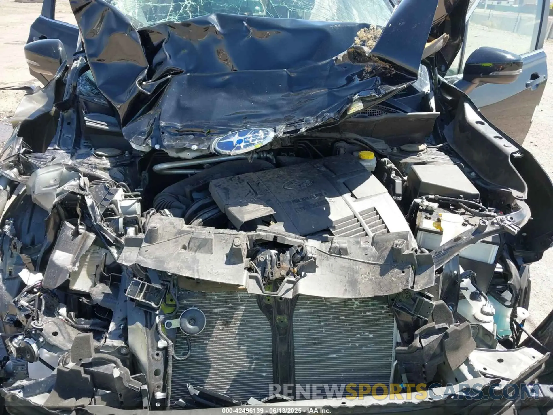 10 Photograph of a damaged car JF2SKAPC2NH412620 SUBARU FORESTER 2022