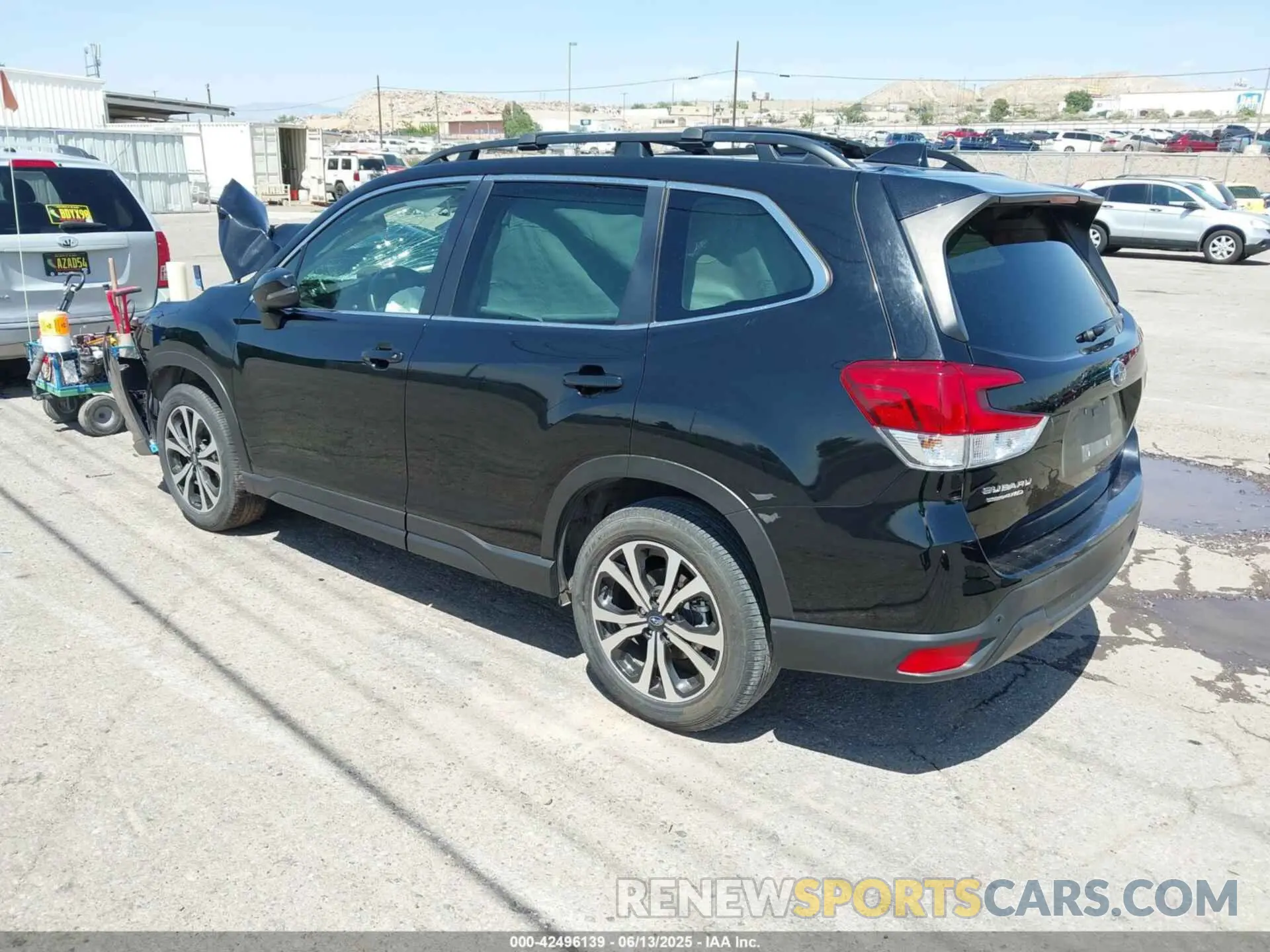 3 Photograph of a damaged car JF2SKAPC2NH412620 SUBARU FORESTER 2022
