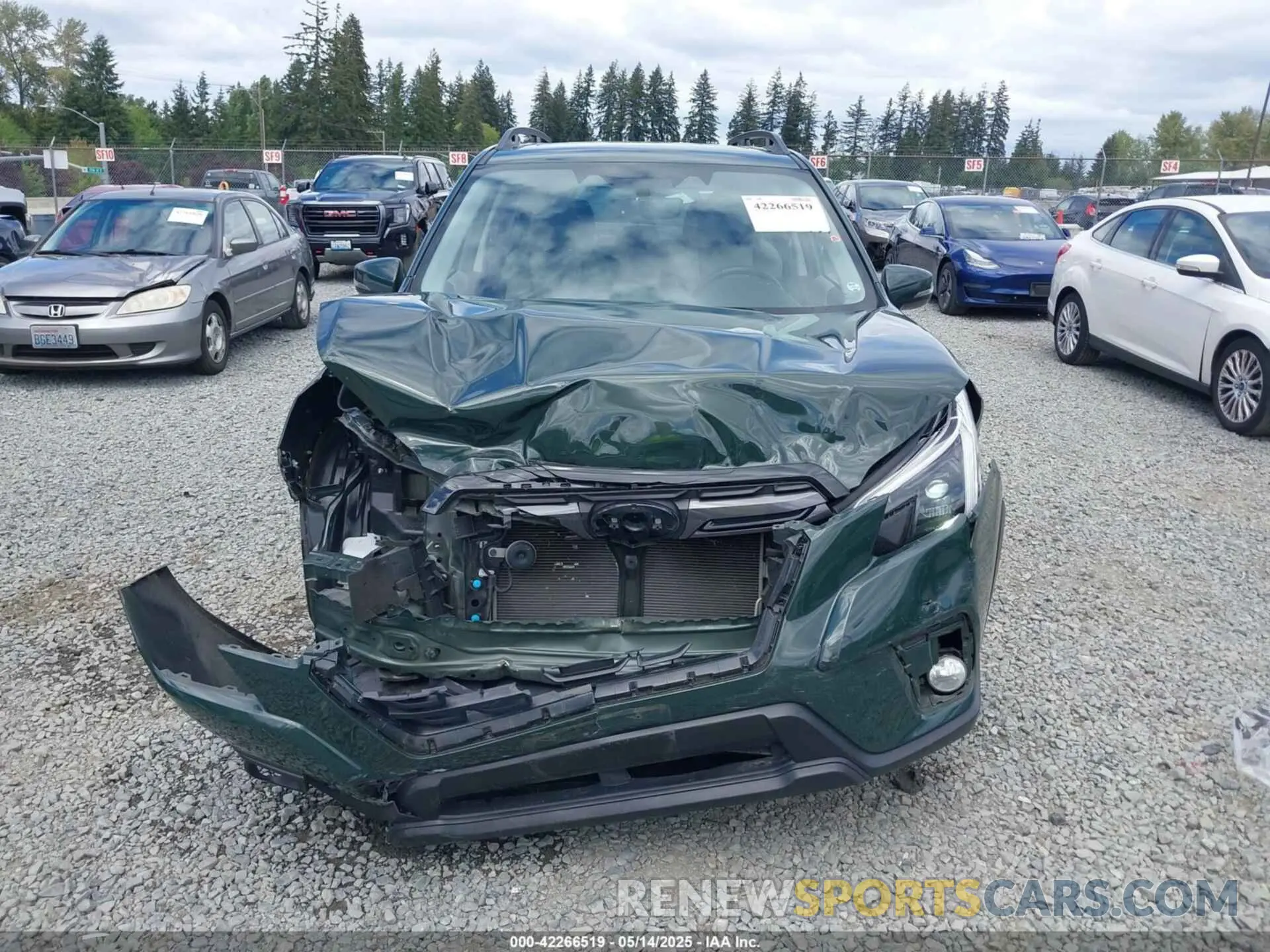 13 Photograph of a damaged car JF2SKAPC2NH512930 SUBARU FORESTER 2022