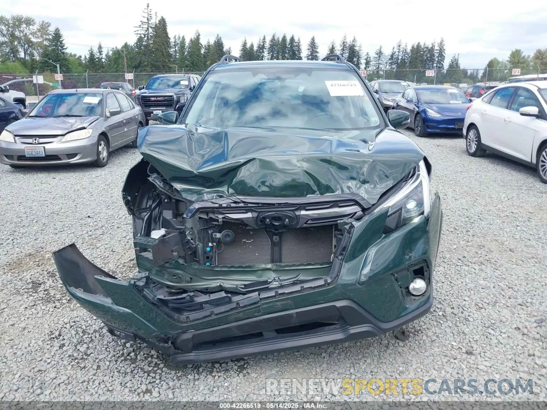 6 Photograph of a damaged car JF2SKAPC2NH512930 SUBARU FORESTER 2022