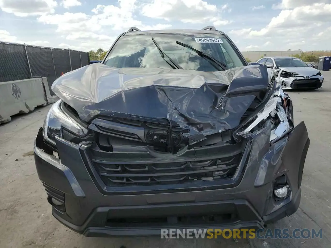 5 Photograph of a damaged car JF2SKAPC4NH522164 SUBARU FORESTER 2022
