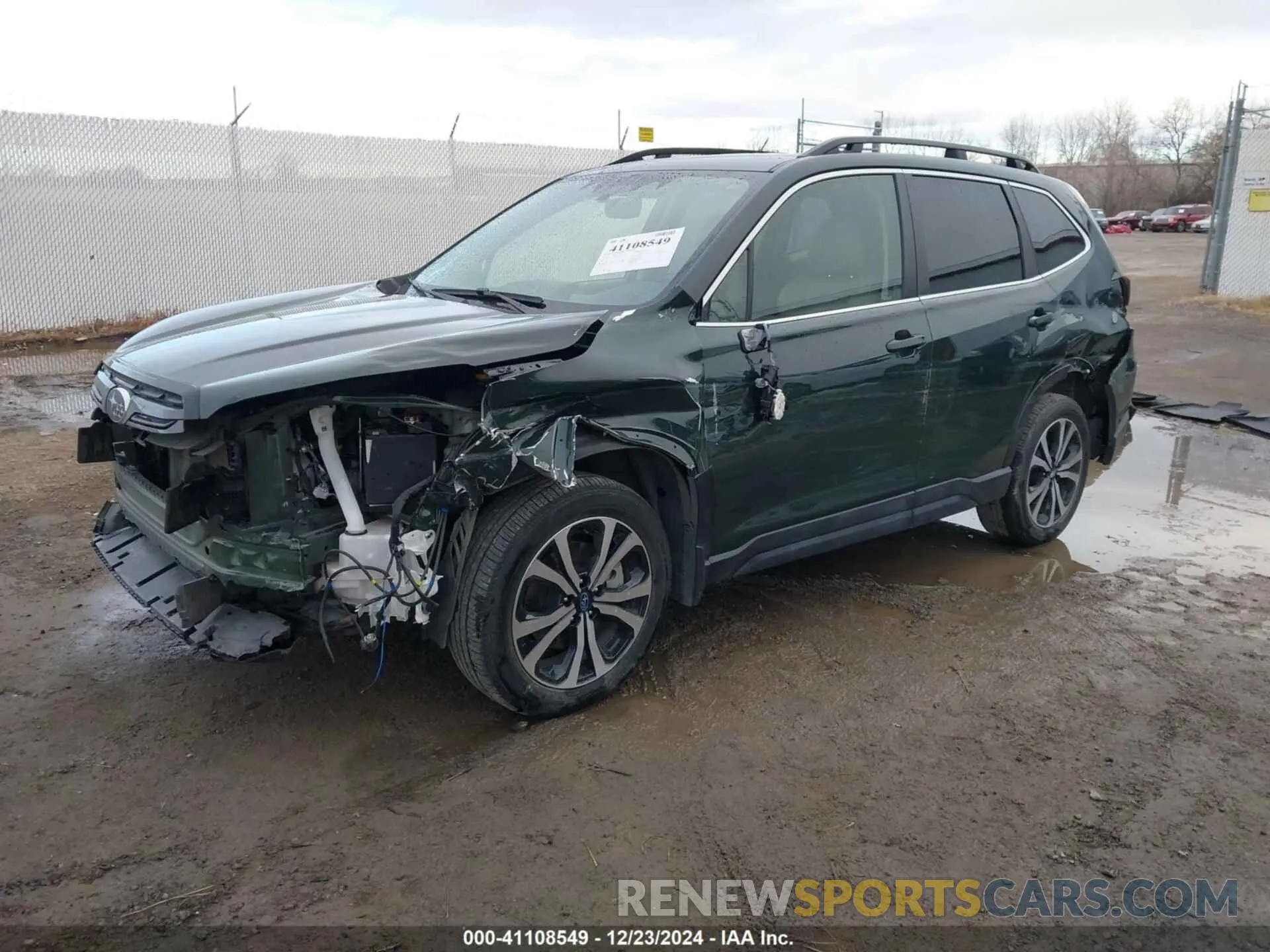 2 Фотография поврежденного автомобиля JF2SKAPC6NH505642 SUBARU FORESTER 2022