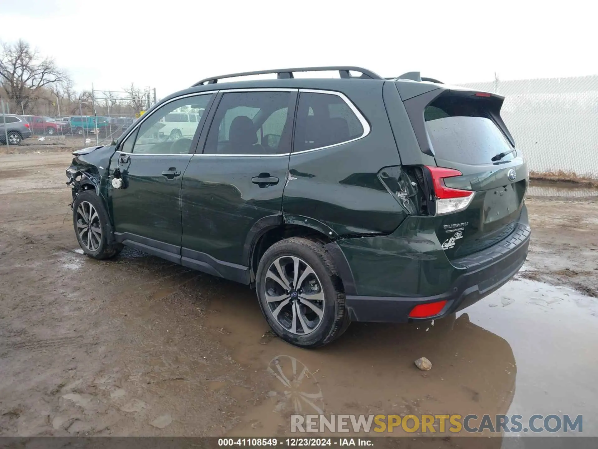3 Фотография поврежденного автомобиля JF2SKAPC6NH505642 SUBARU FORESTER 2022