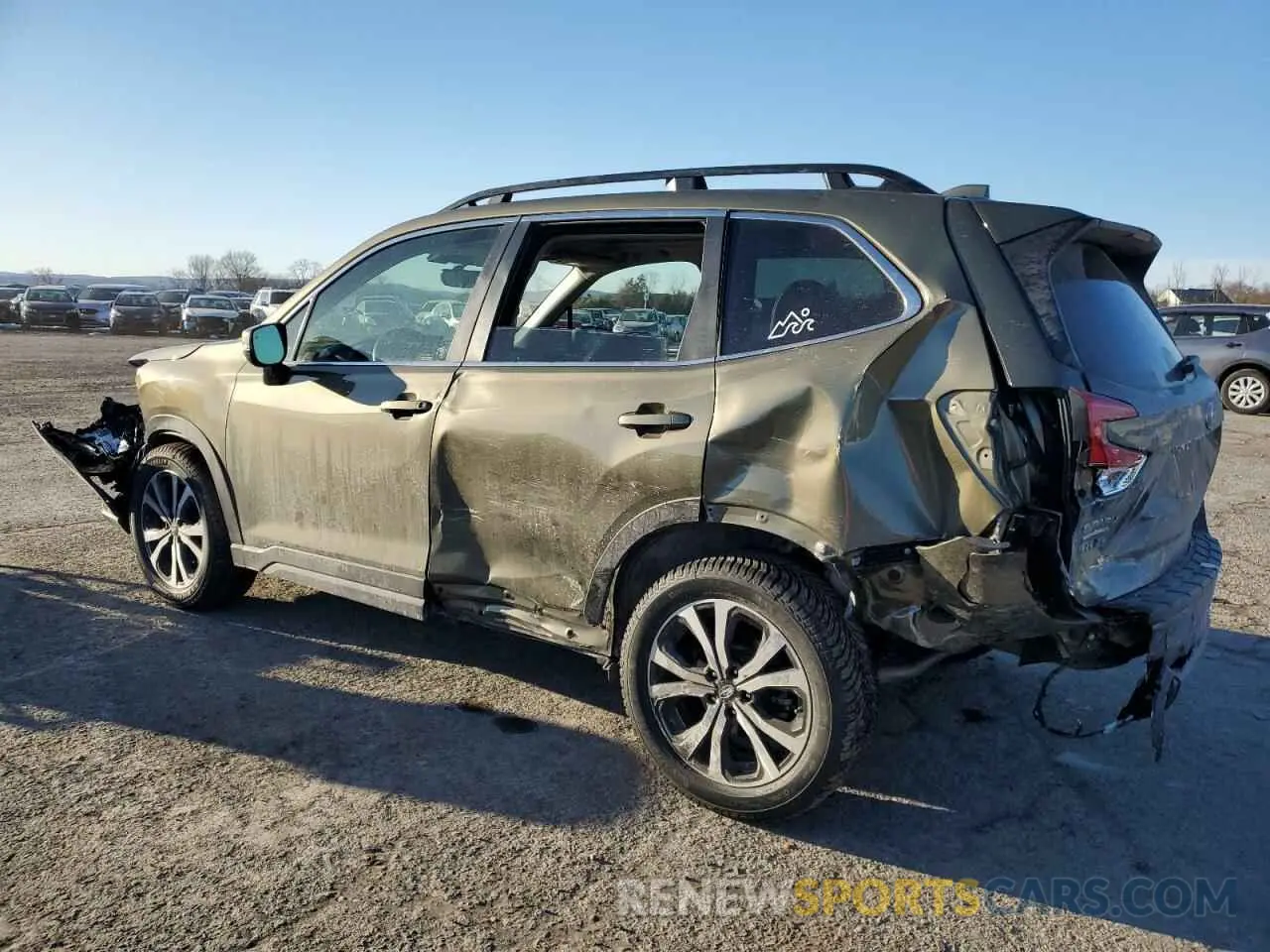 2 Фотография поврежденного автомобиля JF2SKAPC7NH472134 SUBARU FORESTER 2022