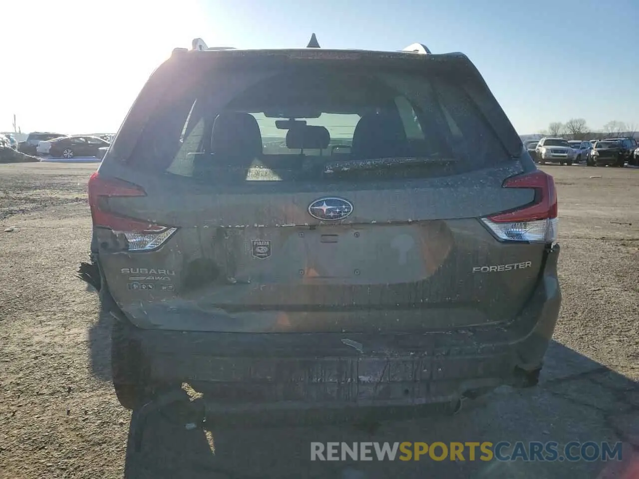 6 Фотография поврежденного автомобиля JF2SKAPC7NH472134 SUBARU FORESTER 2022
