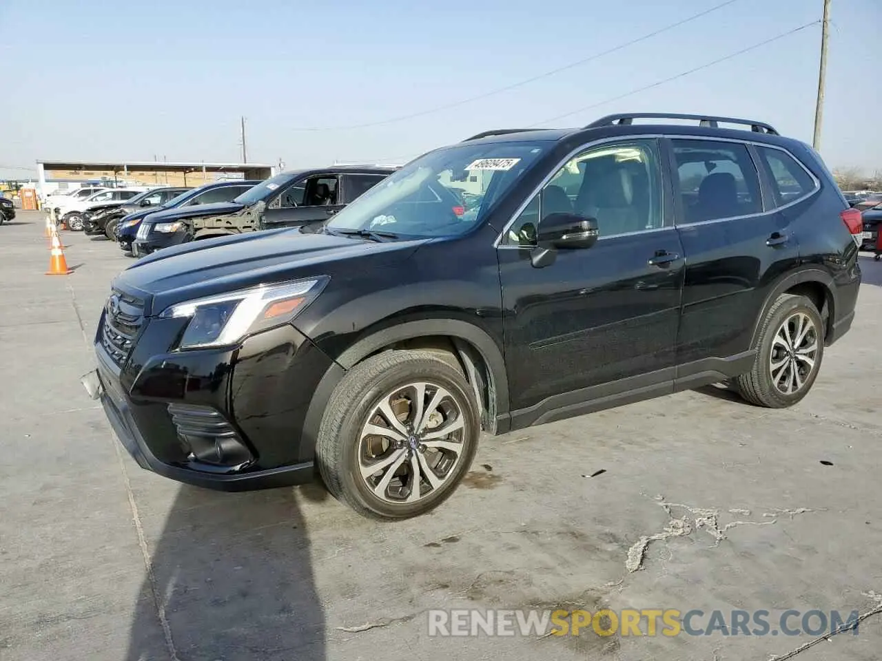 1 Фотография поврежденного автомобиля JF2SKAPC8NH478069 SUBARU FORESTER 2022
