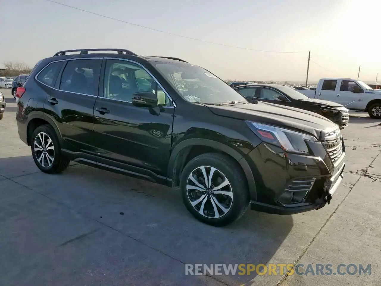 4 Фотография поврежденного автомобиля JF2SKAPC8NH478069 SUBARU FORESTER 2022