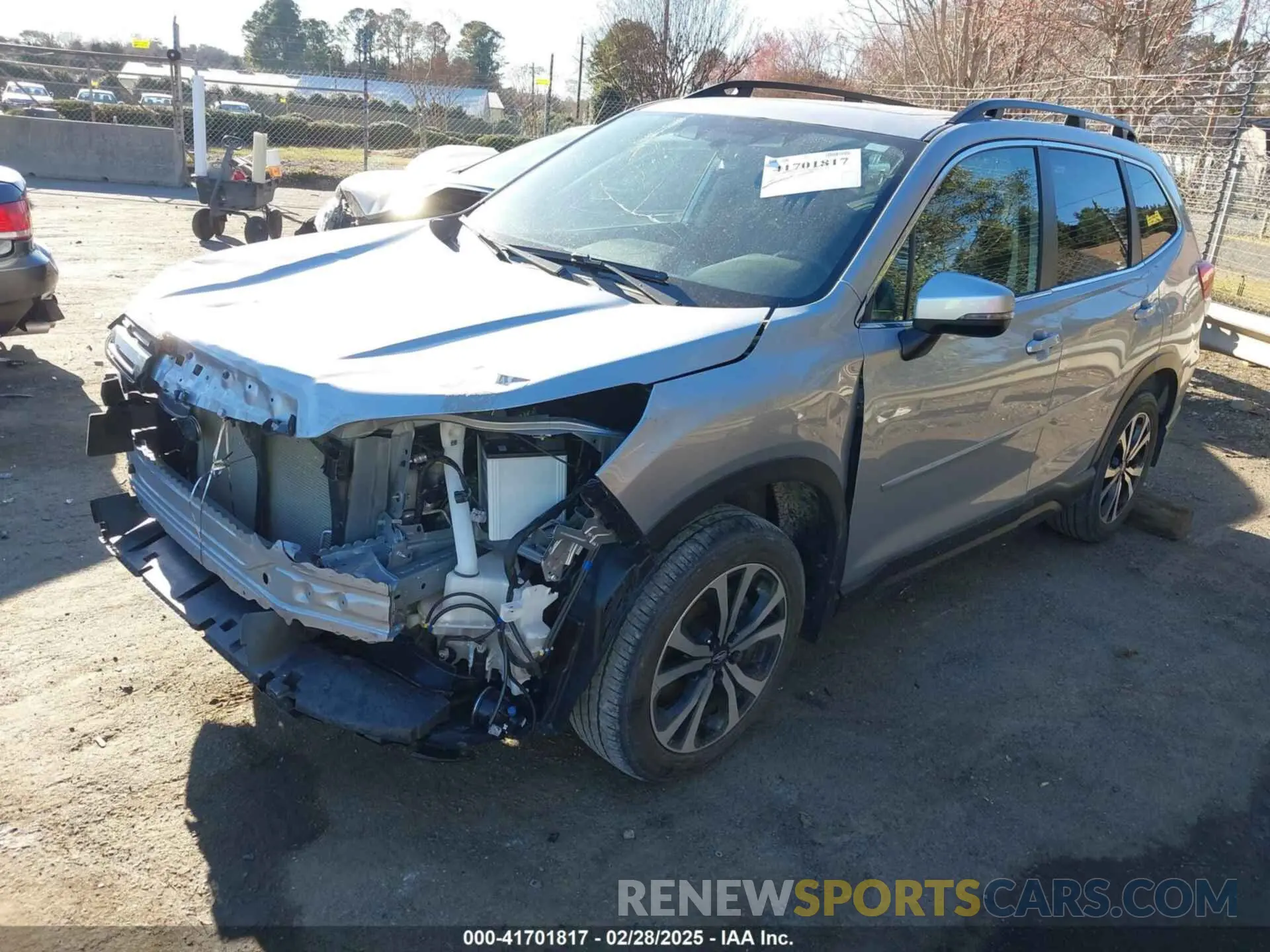 2 Photograph of a damaged car JF2SKAPC9NH498461 SUBARU FORESTER 2022