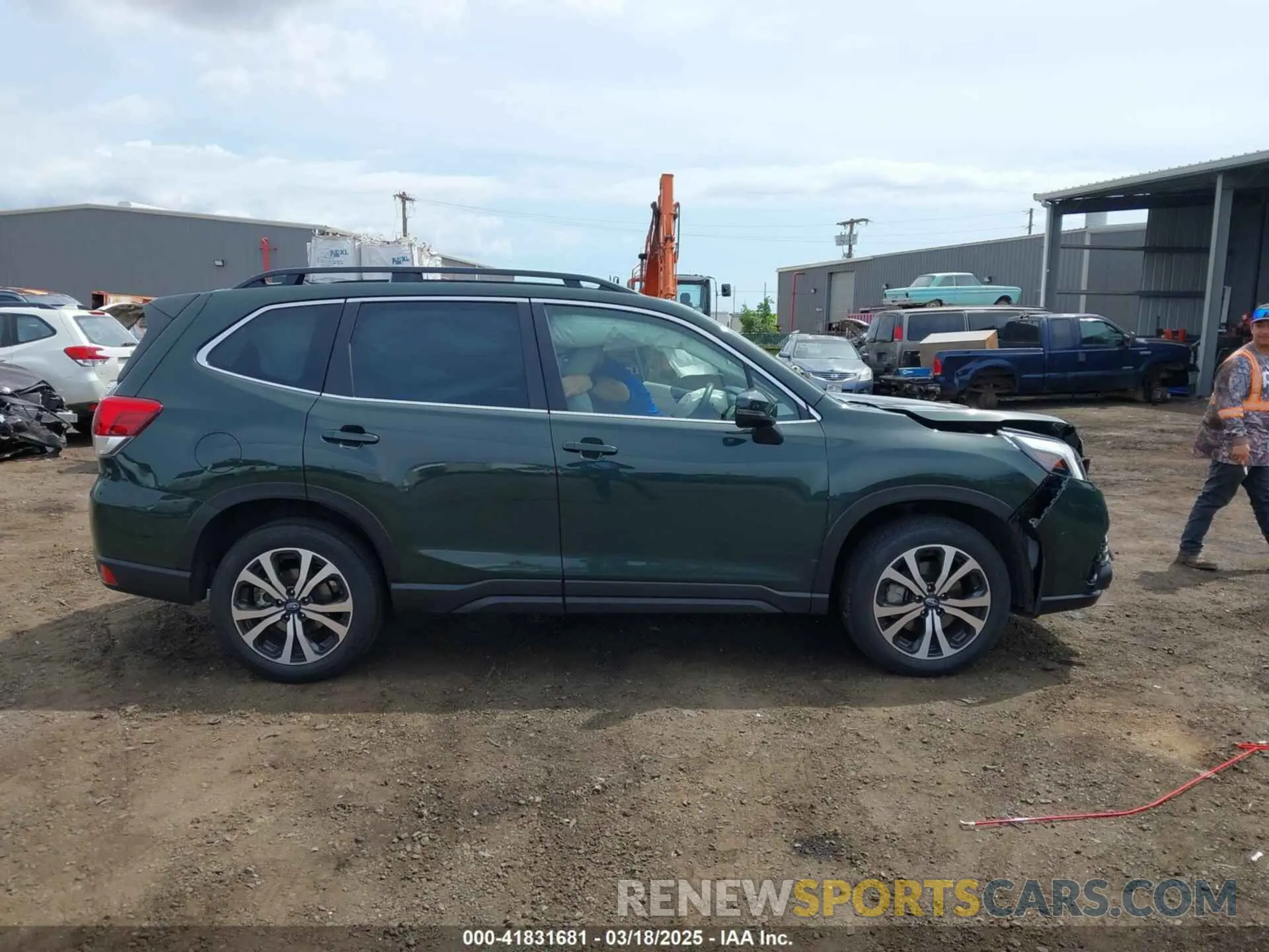 12 Фотография поврежденного автомобиля JF2SKAPCXNH440181 SUBARU FORESTER 2022