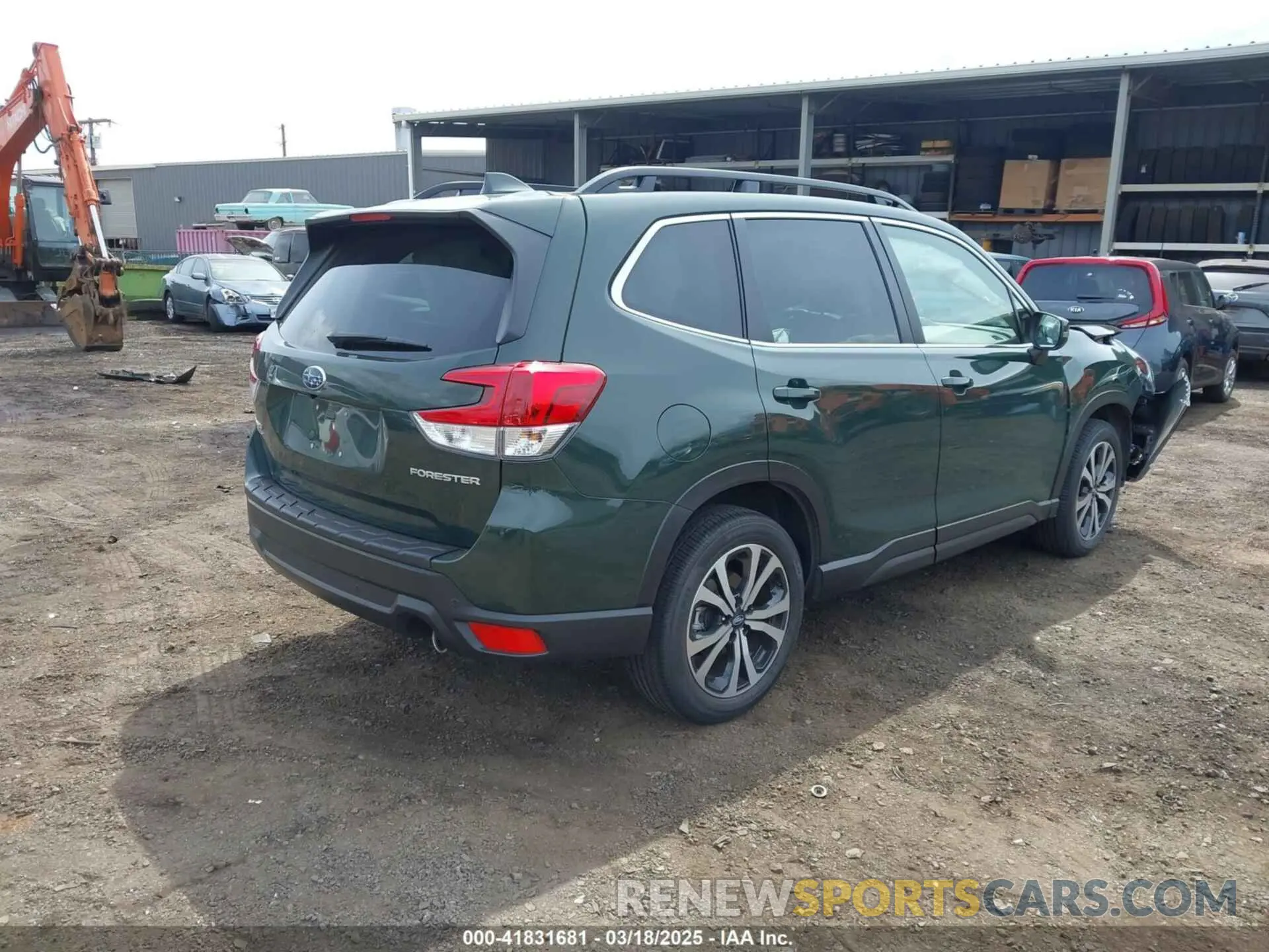 4 Фотография поврежденного автомобиля JF2SKAPCXNH440181 SUBARU FORESTER 2022