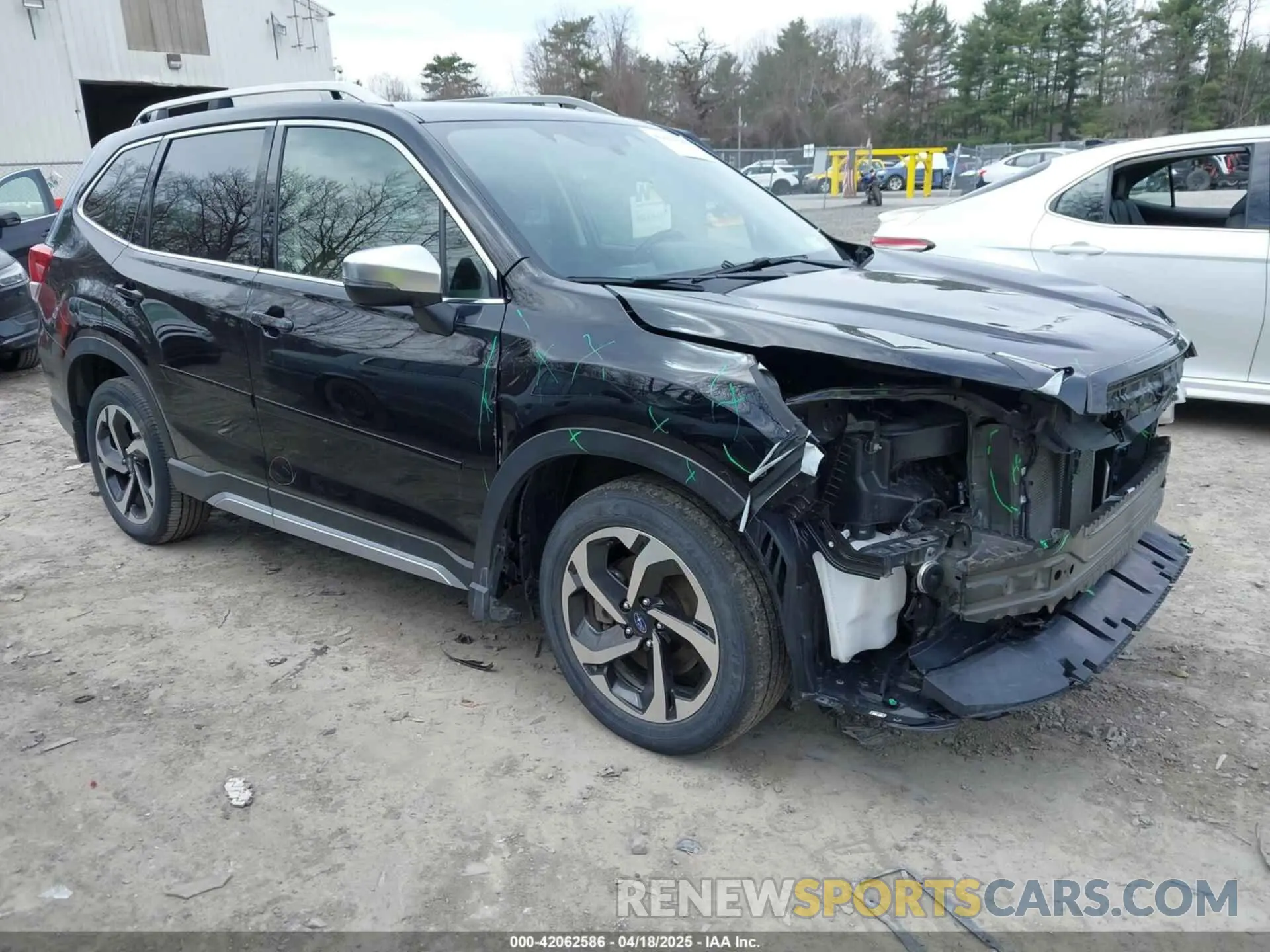 1 Фотография поврежденного автомобиля JF2SKARC0NH436539 SUBARU FORESTER 2022
